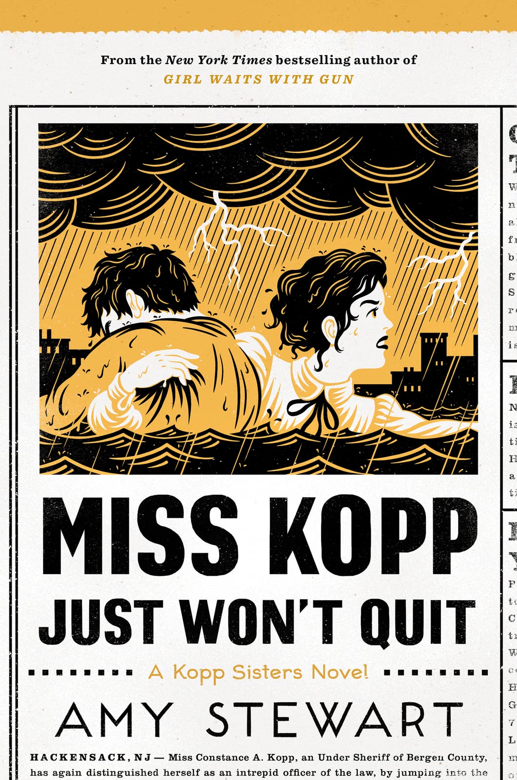 Miss Kopp Just Won't Quit (A Kopp Sisters Novel, 4),Used