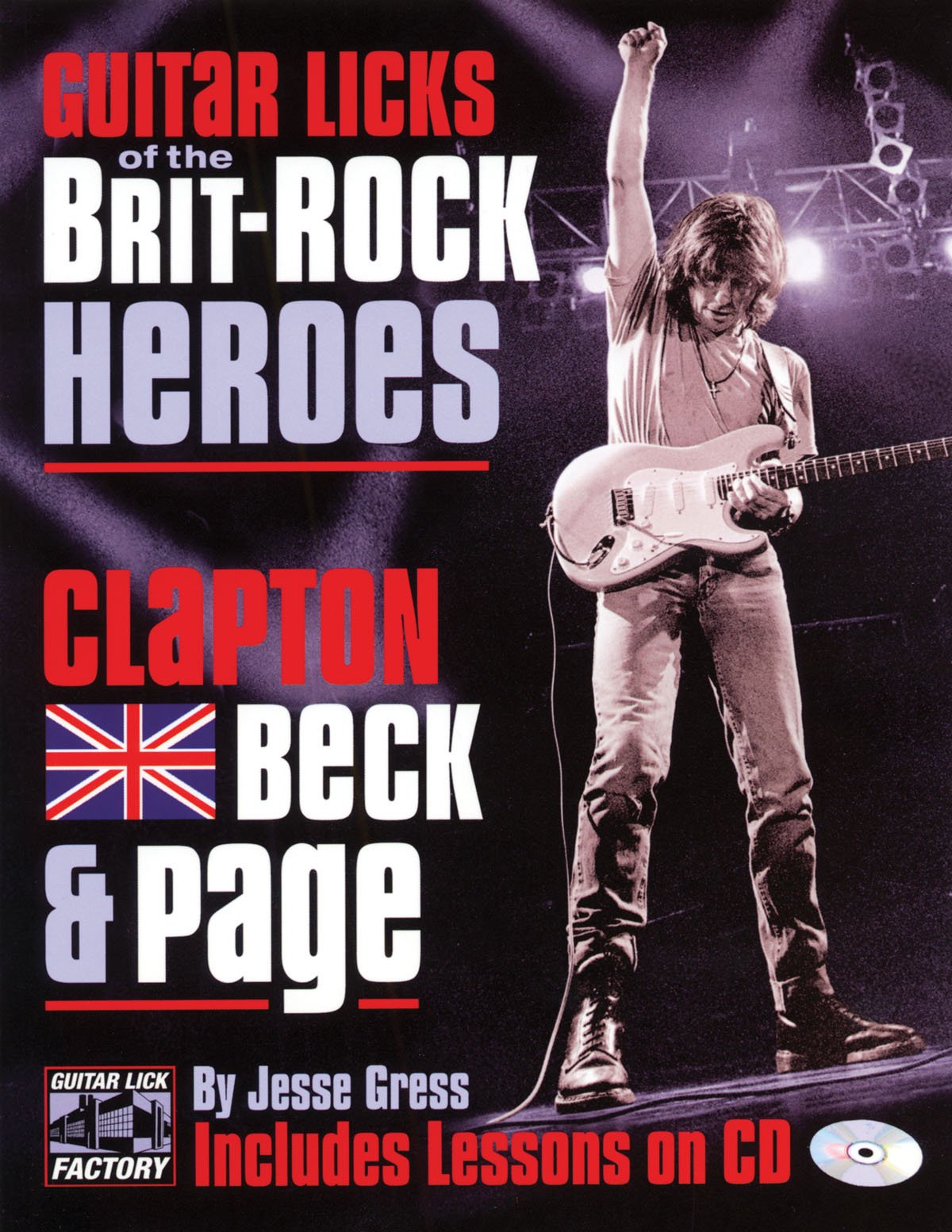 Guitar Licks of the BritRock Heroes: Clapton, Beck & Page,Used