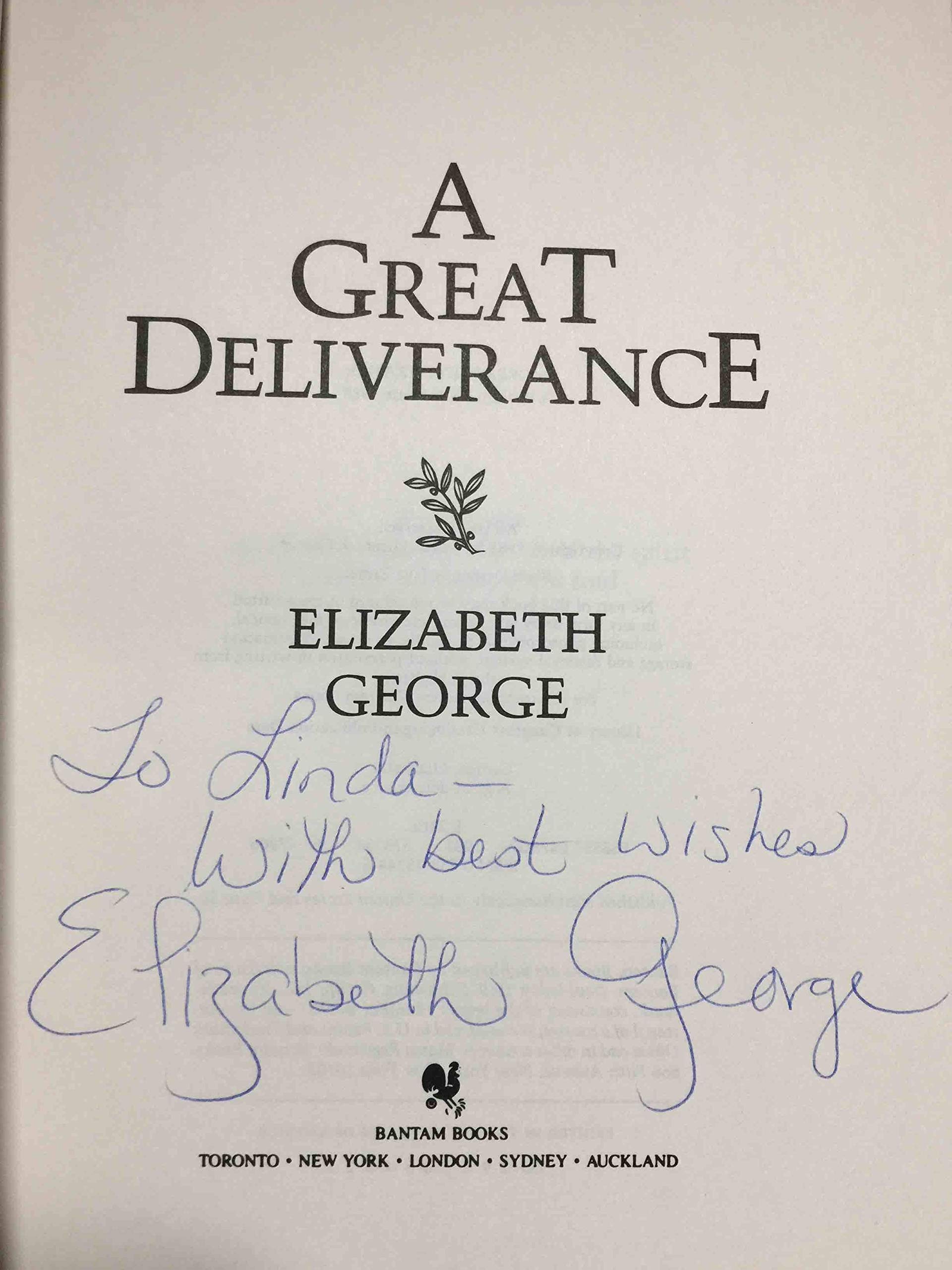 A Great Deliverance