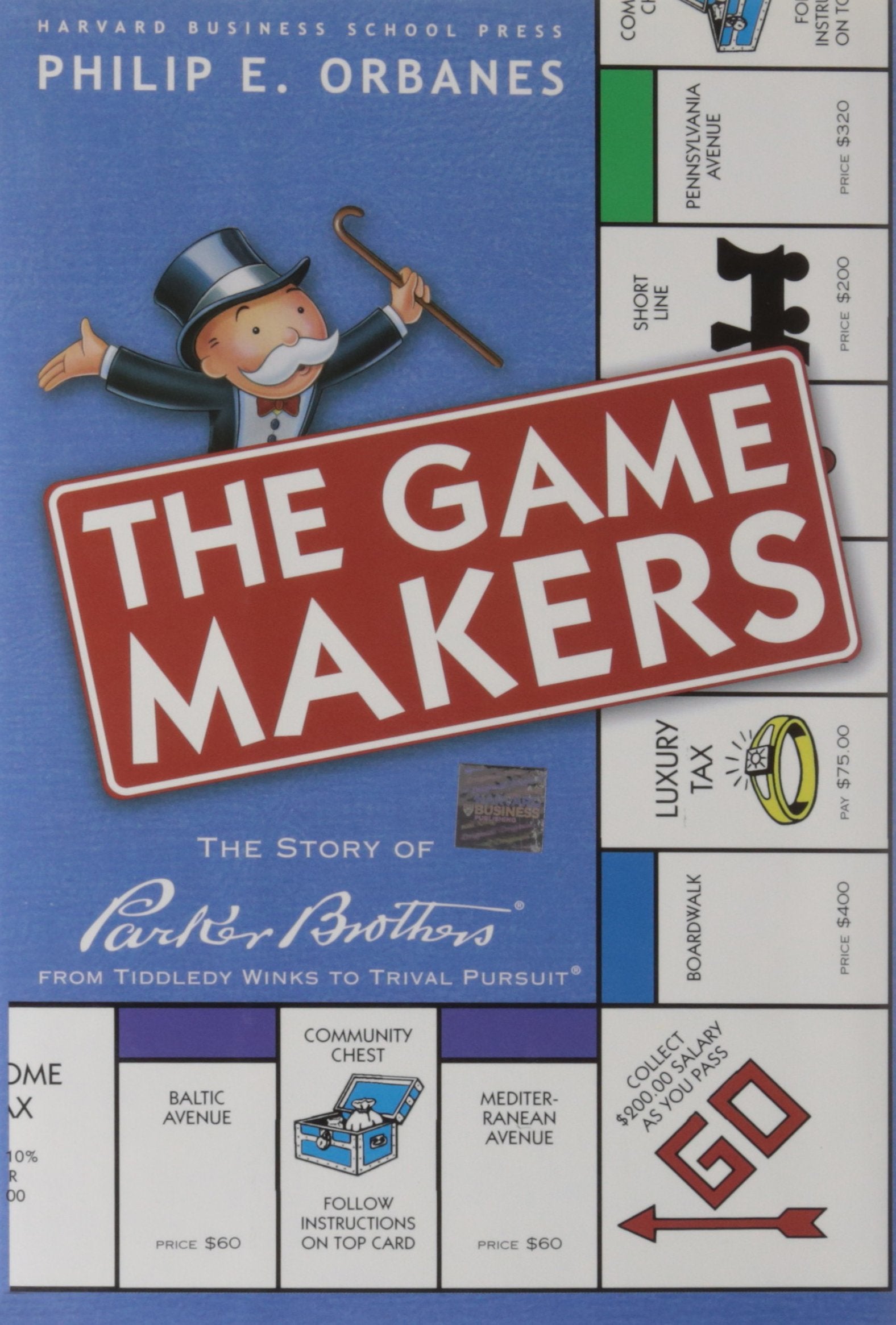 The Game Makers: The Story of Parker Brothers, from Tiddledy Winks to Trivial Pursuit,Used