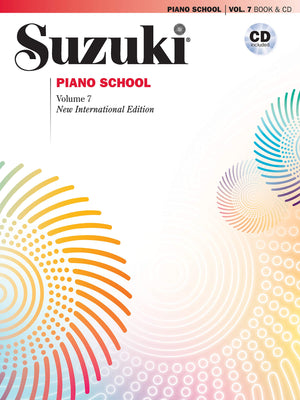 Suzuki Piano School, Vol 7: Book & CD,New