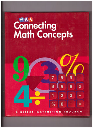 Connecting Math Concepts: Level F,New