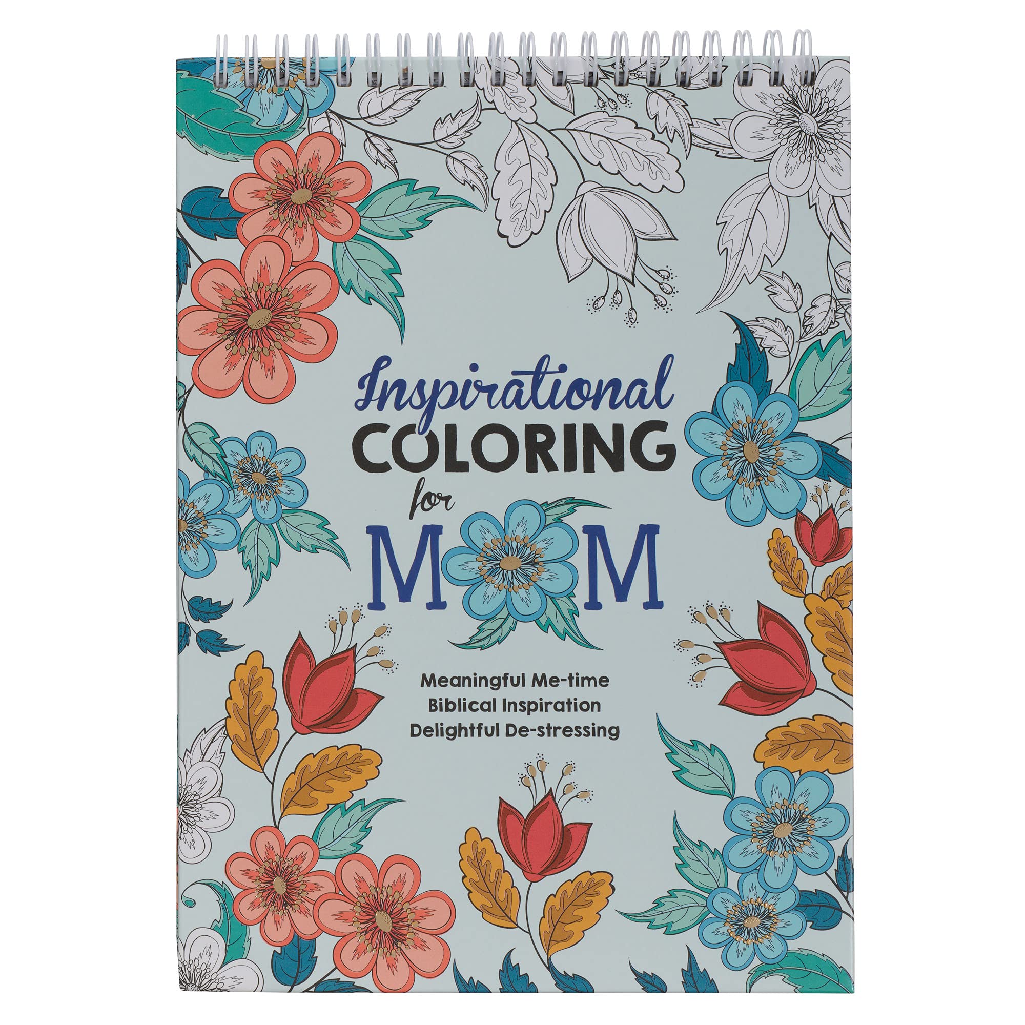 Inspirational Coloring for Mom Meaningful Metime Biblical Inspiration Delightful Destressing,Used