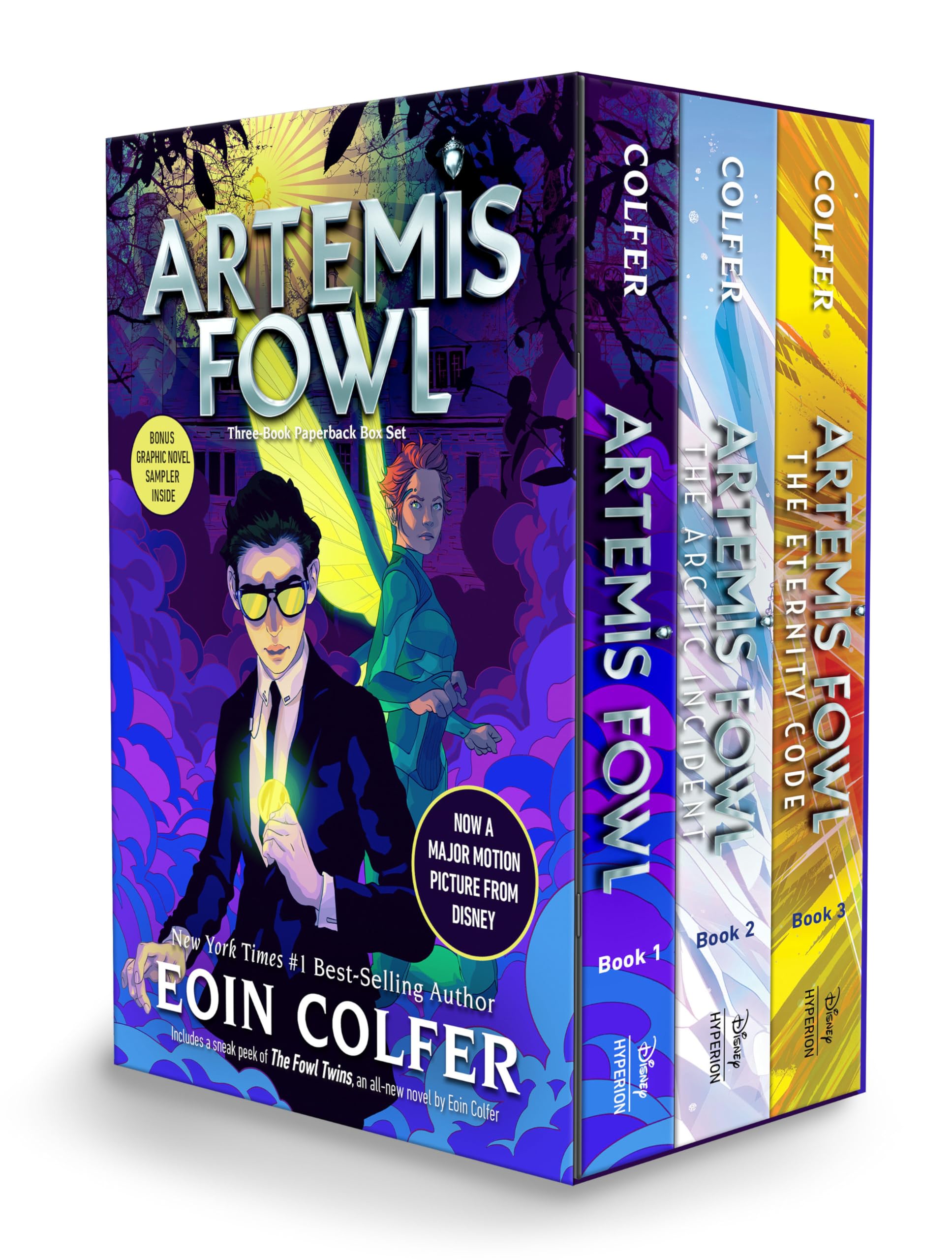 Artemis Fowl 3book Paperback Boxed SetArtemis Fowl, Books 13,Used