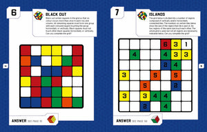 Rubik's Puzzles: 101 Puzzles to Test Your Brain Power,Used