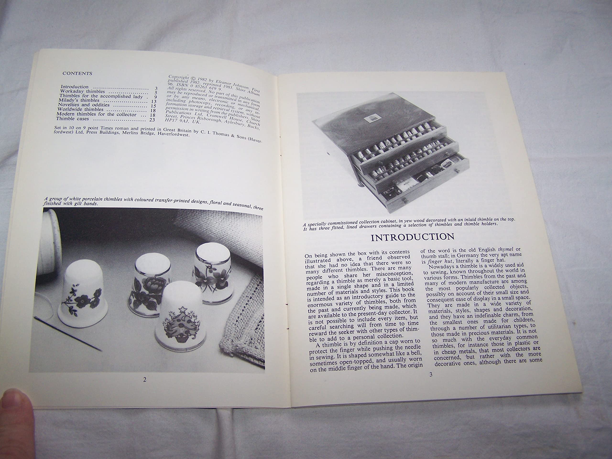 Thimbles (Shire Album #96),Used