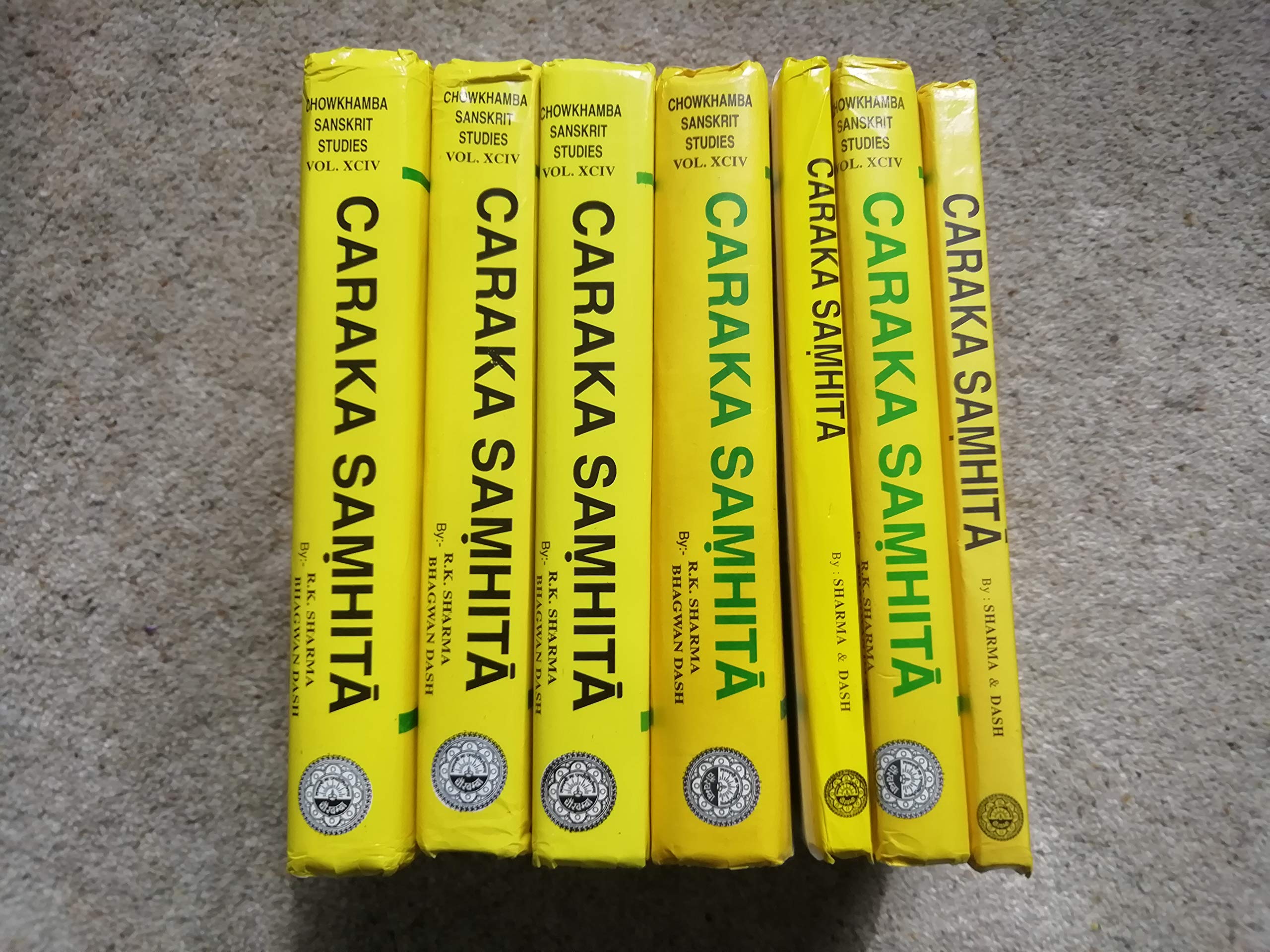 Caraka Samhita: Text With English Translation & Critical Exposition Based on Cakrapani Dattas Ayurveda Dipika (7 Volume Set)