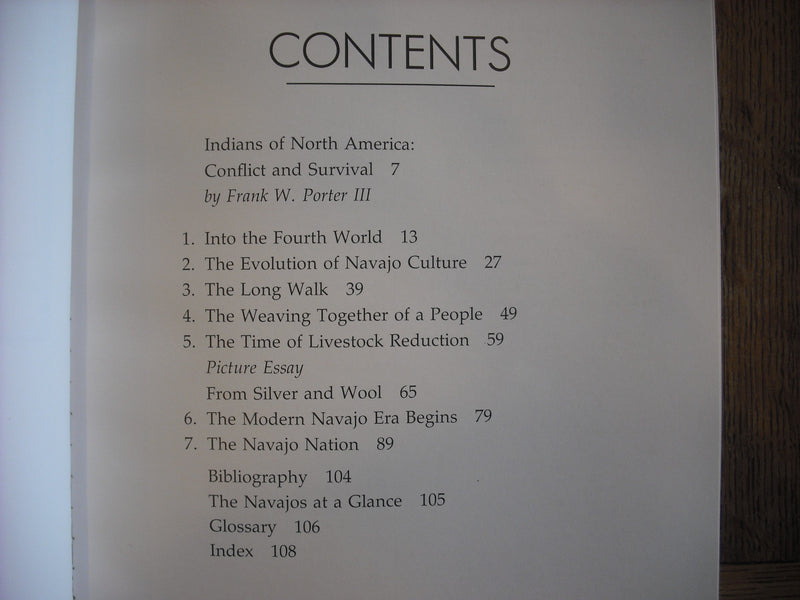 The Navajos (Indians of North America),Used