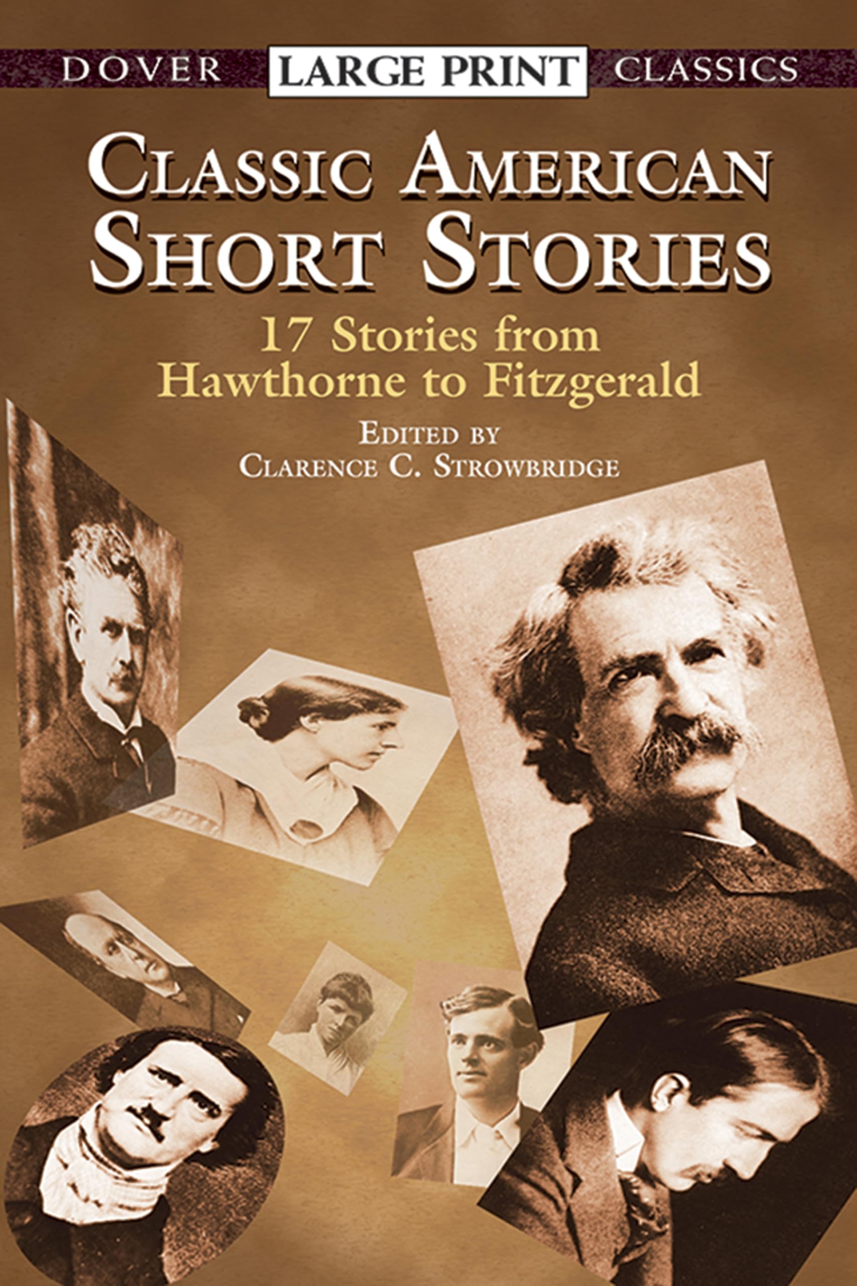 Classic American Short Stories (Dover Large Print Classics),New