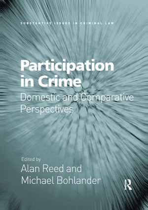 Participation in Crime (Substantive Issues in Criminal Law),Used
