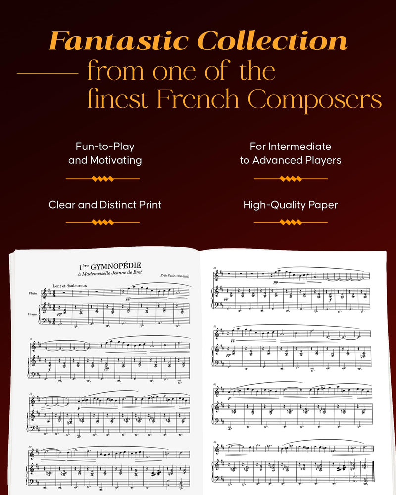 3 Gymnopedies: Schirmer Library of Classics Volume 1869 Piano Solo  Classical Piano Sheet Music Book with 3 Legendary Compositi,New