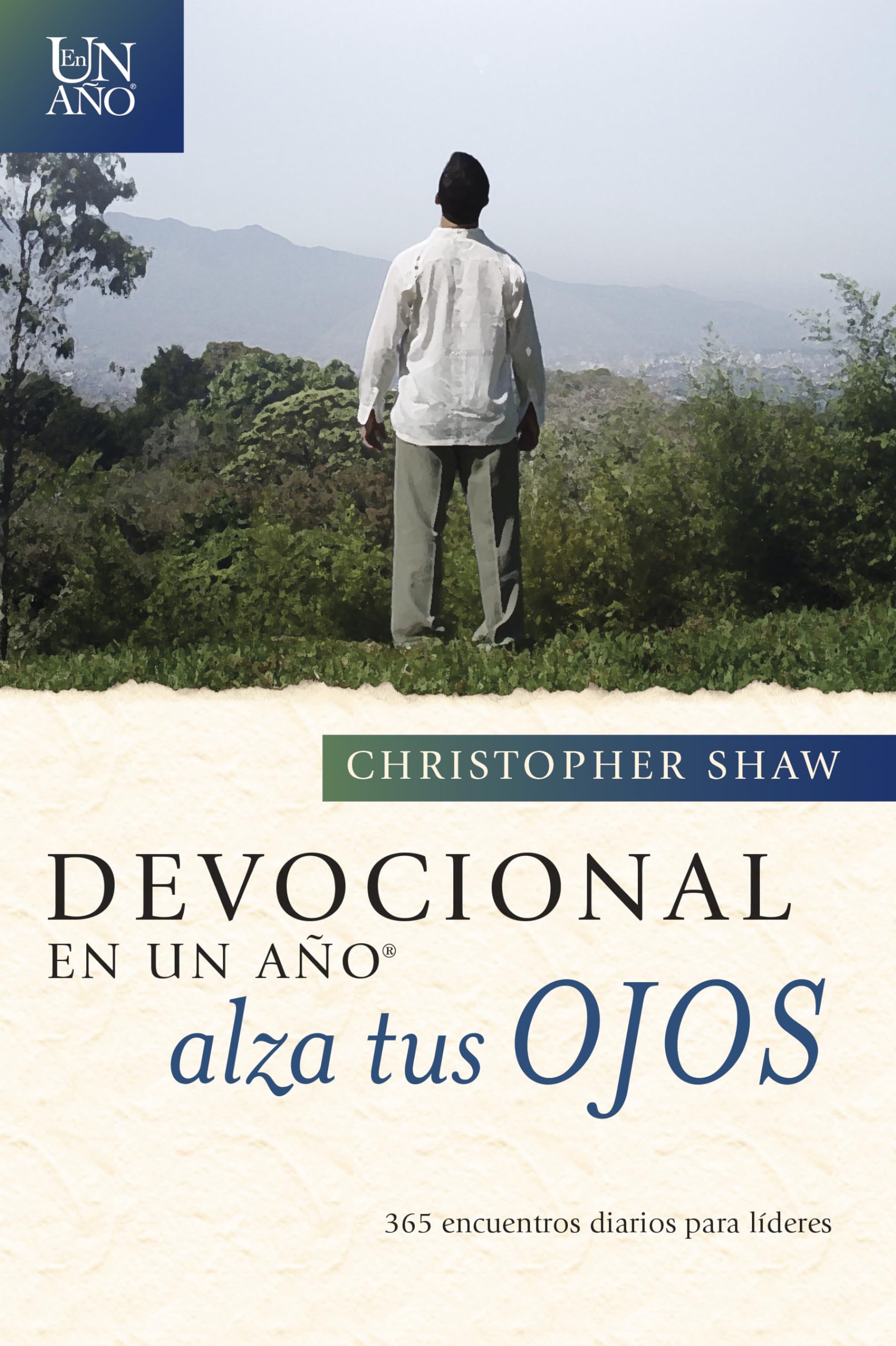 Devocional en un ao  Alza tus ojos: 365 encuentros diarios para lderes (Spanish Edition),Used
