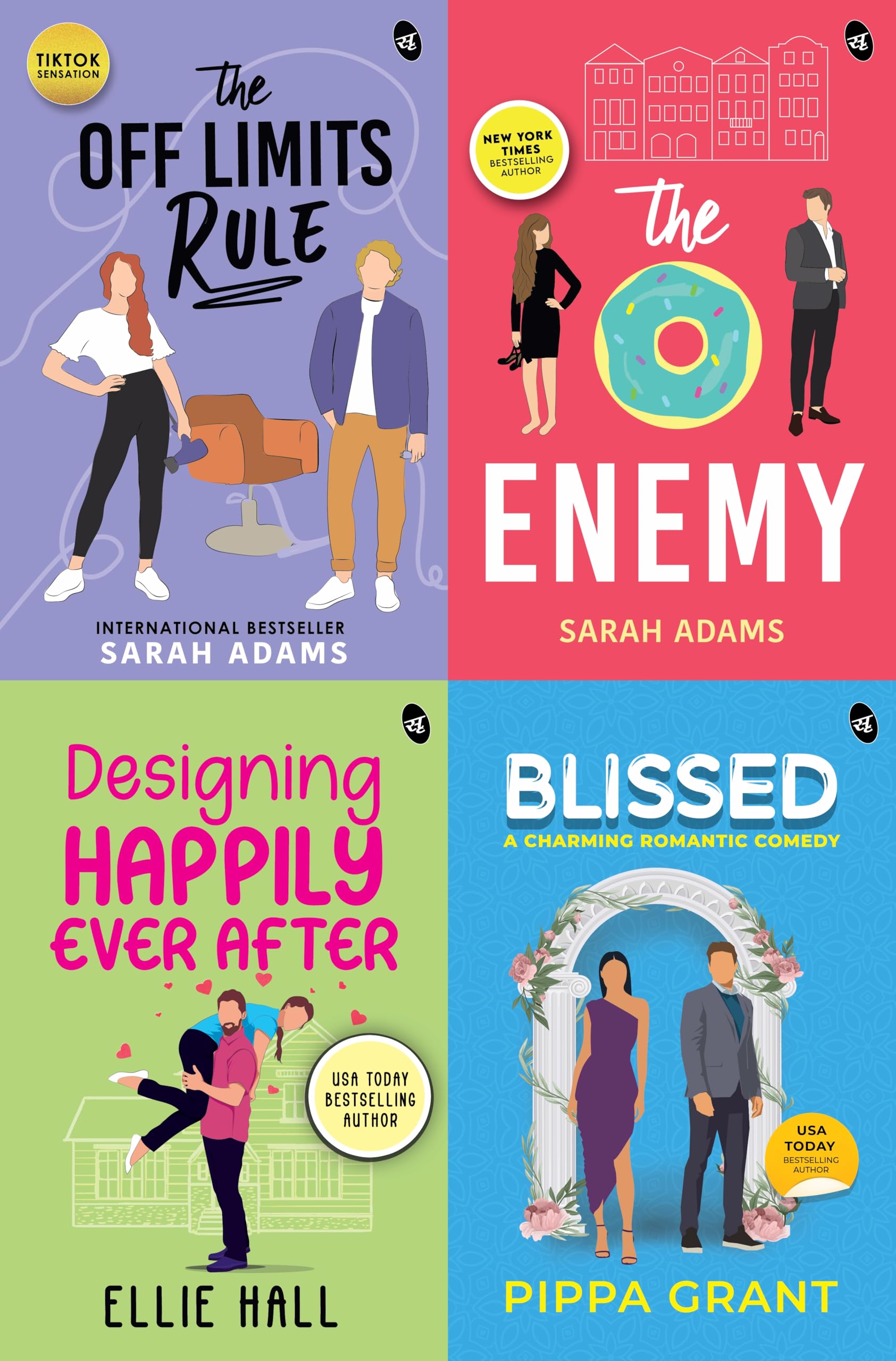 The Off Limits Rule I The Enemy I Designing Happily Ever After I Blissed - Ya Love Stories Combo