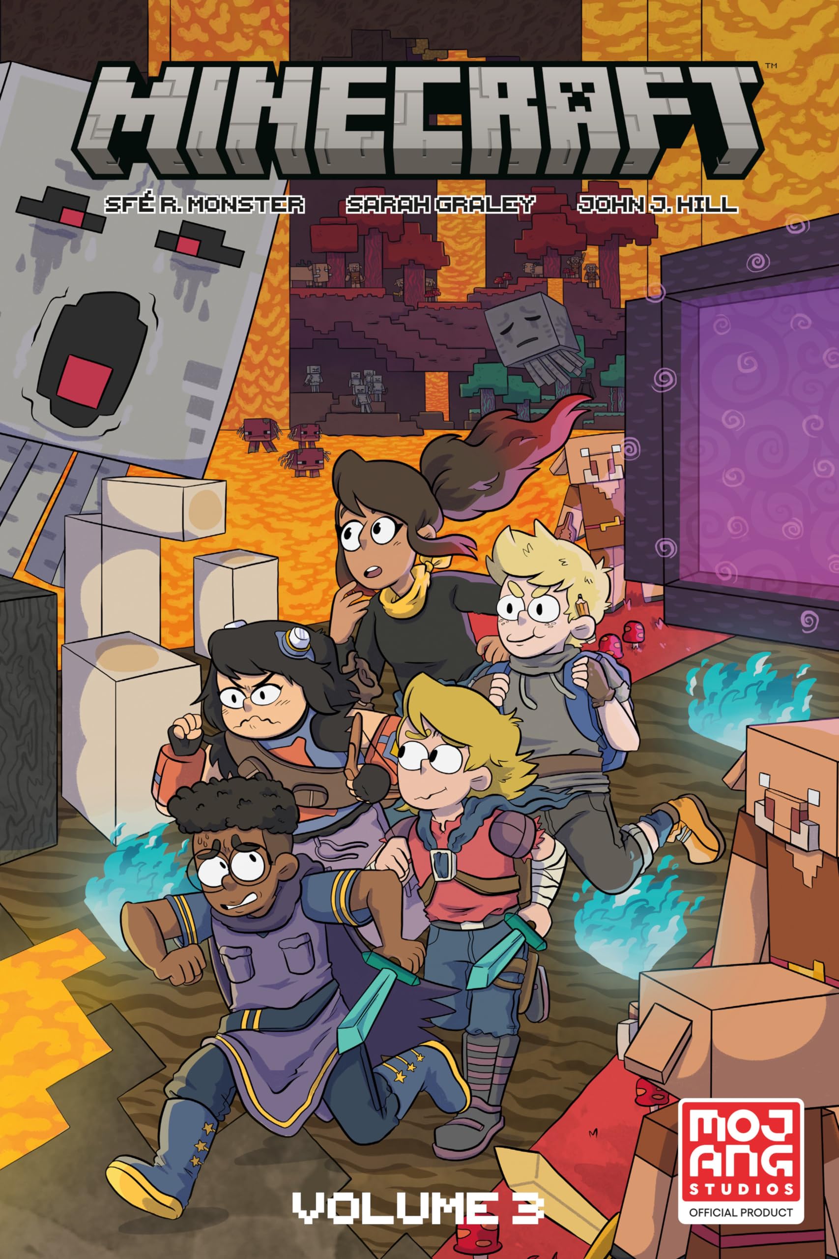 Minecraft Volume 3 (Graphic Novel) (Minecraft, 3),Used