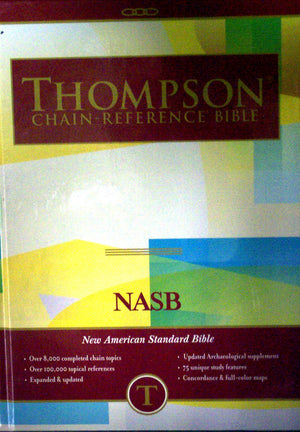 Thompson Nasb Chain Reference Bible,New