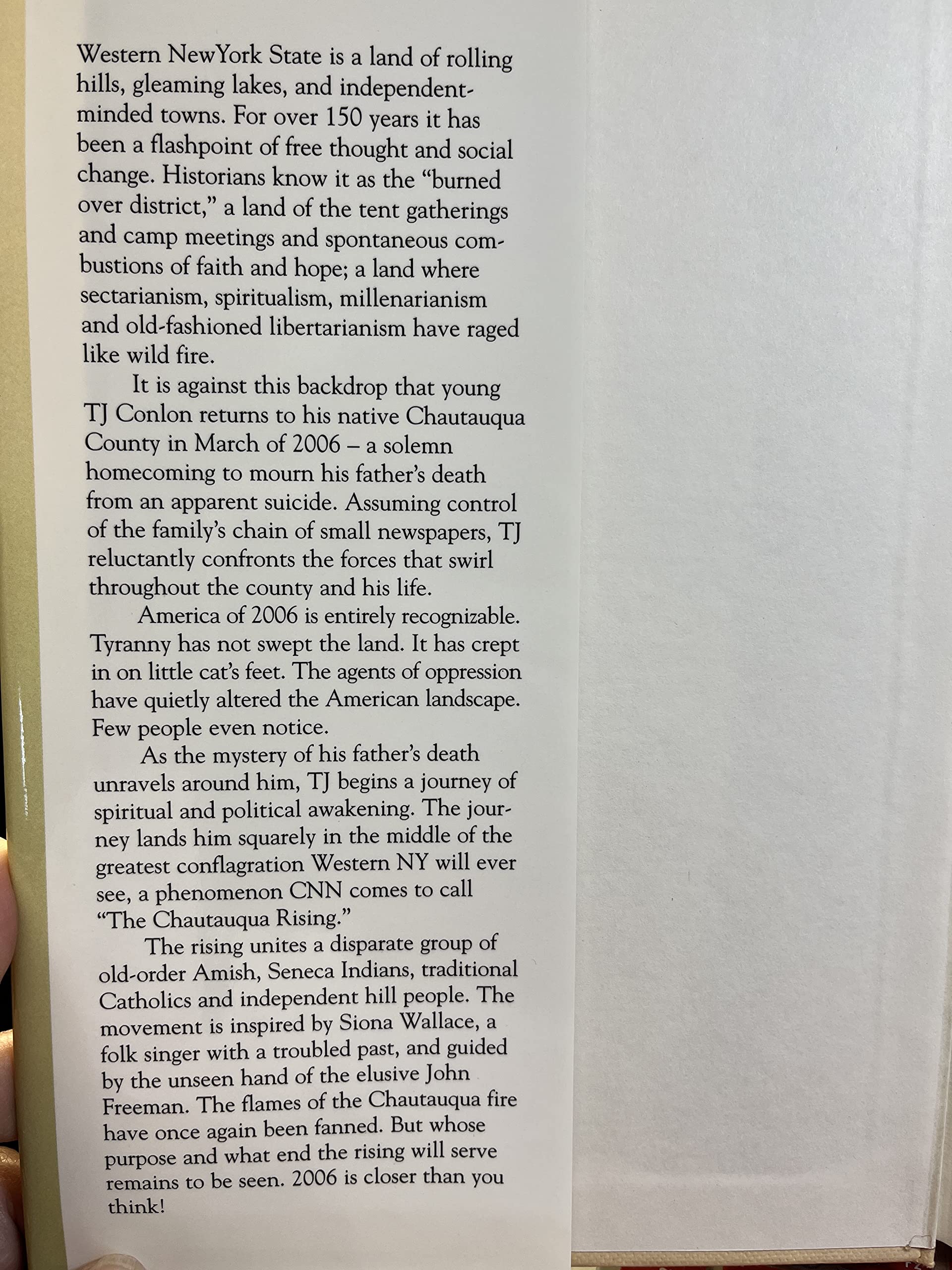2006: The Chautauqua Rising,Used