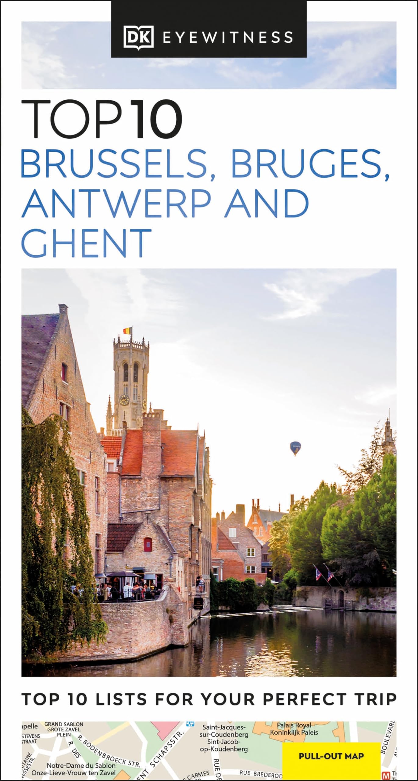 Dk Eyewitness Top 10 Brussels, Bruges, Antwerp And Ghent (Pocket Travel Guide),Used