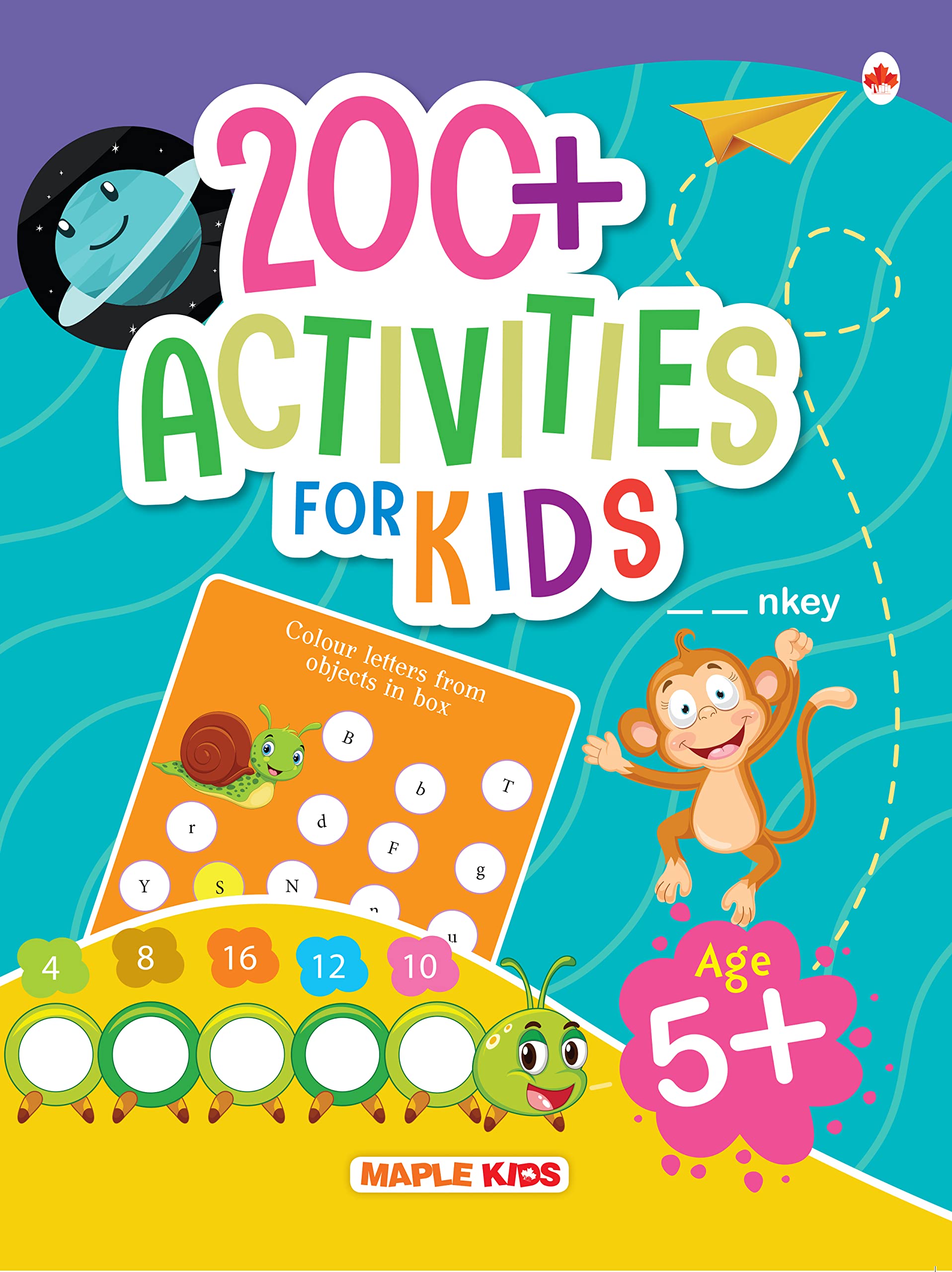 Brain Activity Book For Kids - 200+ Activities For Age 5+