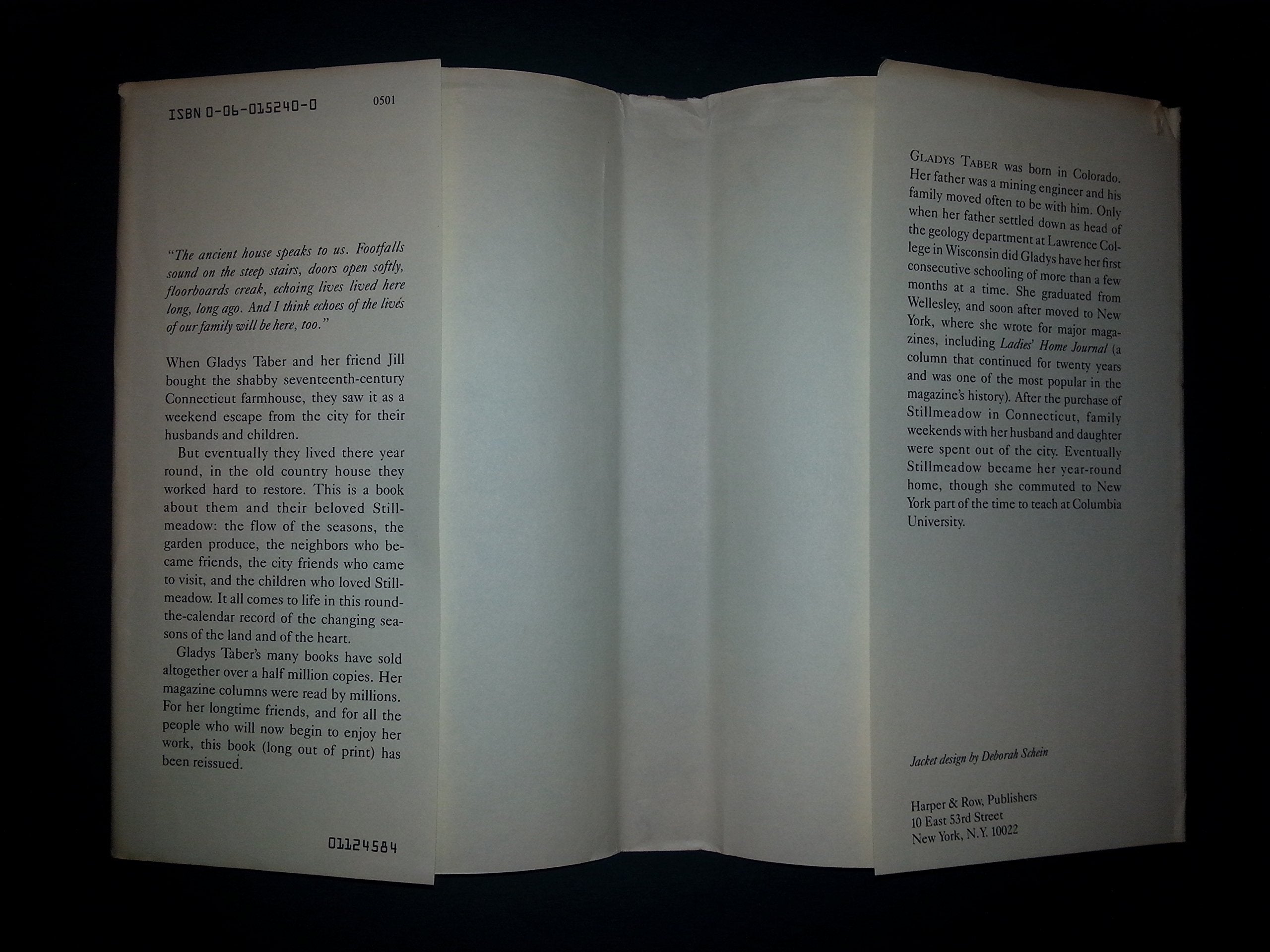 The Book Of Stillmeadow,Used