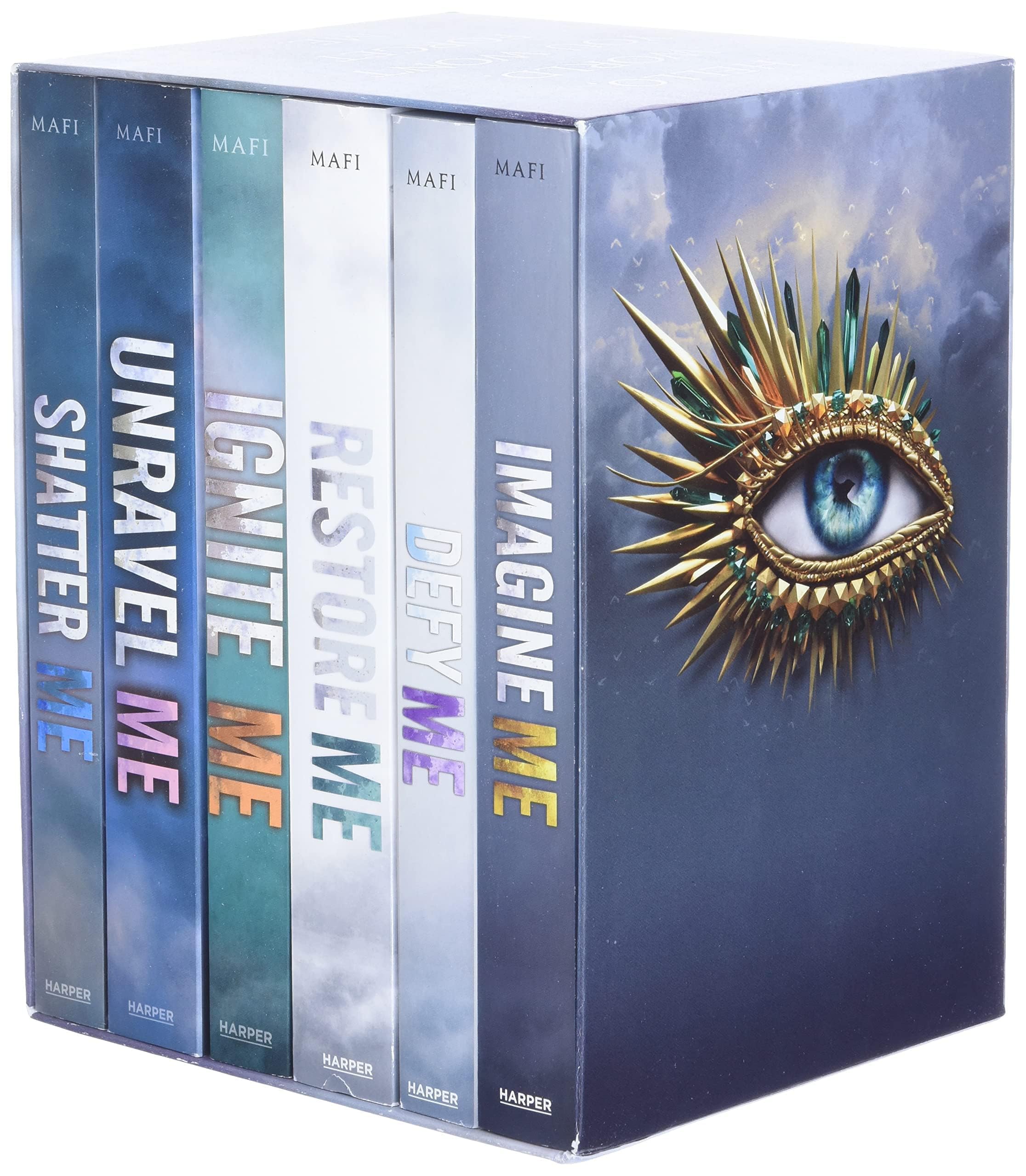 Shatter Me Series 6Book Box Set: Shatter Me, Unravel Me, Ignite Me, Restore Me, Defy Me, Imagine Me,New