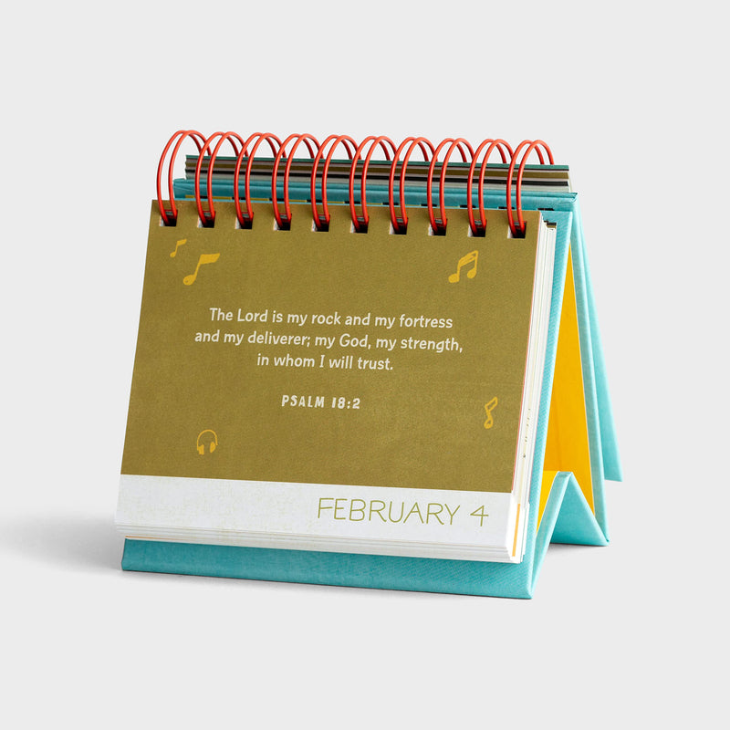 Because Jesus: An Inspirational DaySpring DayBrightener  Perpetual Calendar,Used