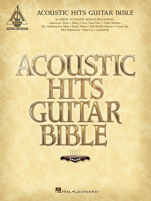 Acoustic Hits Guitar Bible,Used