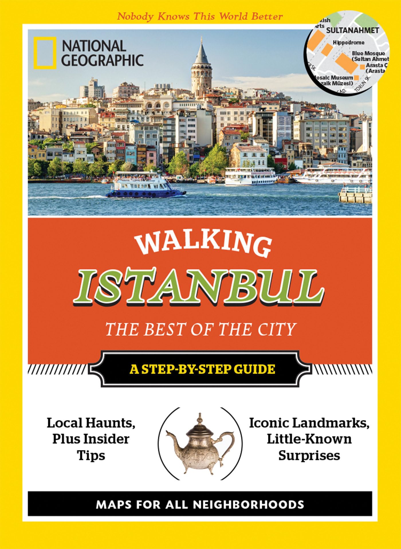 National Geographic Walking Istanbul: The Best of the City (National Geographic Walking Guide),Used