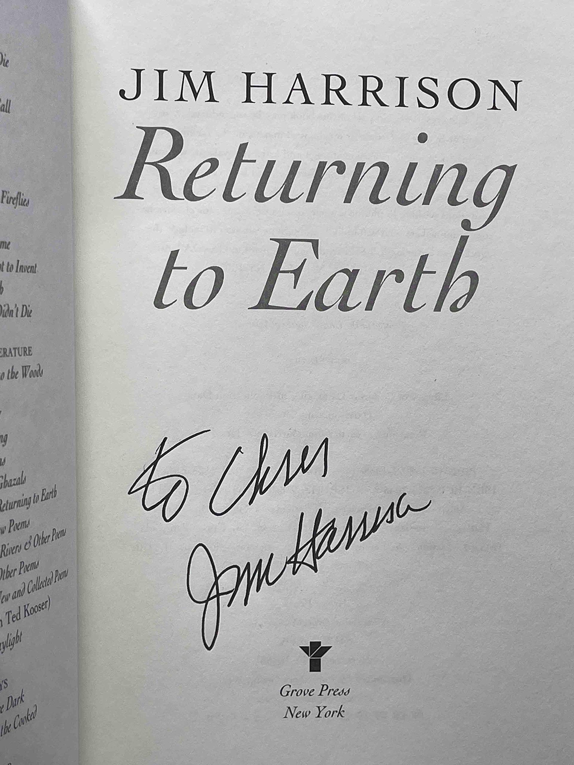Returning to Earth: A Novel,Used