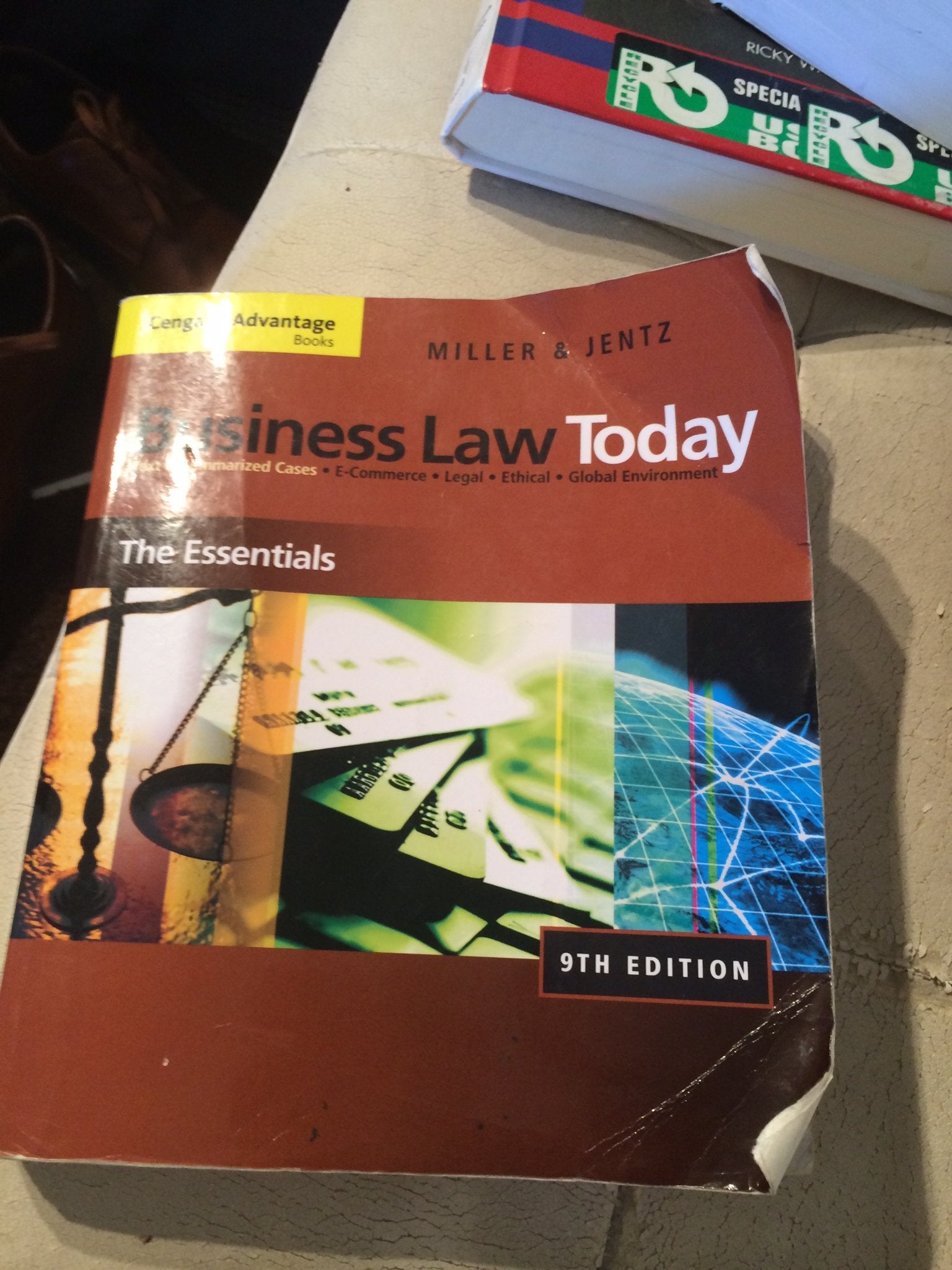 Business Law Today: The Essentials: Text & Summarized Cases ECommerce, Legal, Ethical, and Global Environment,Used