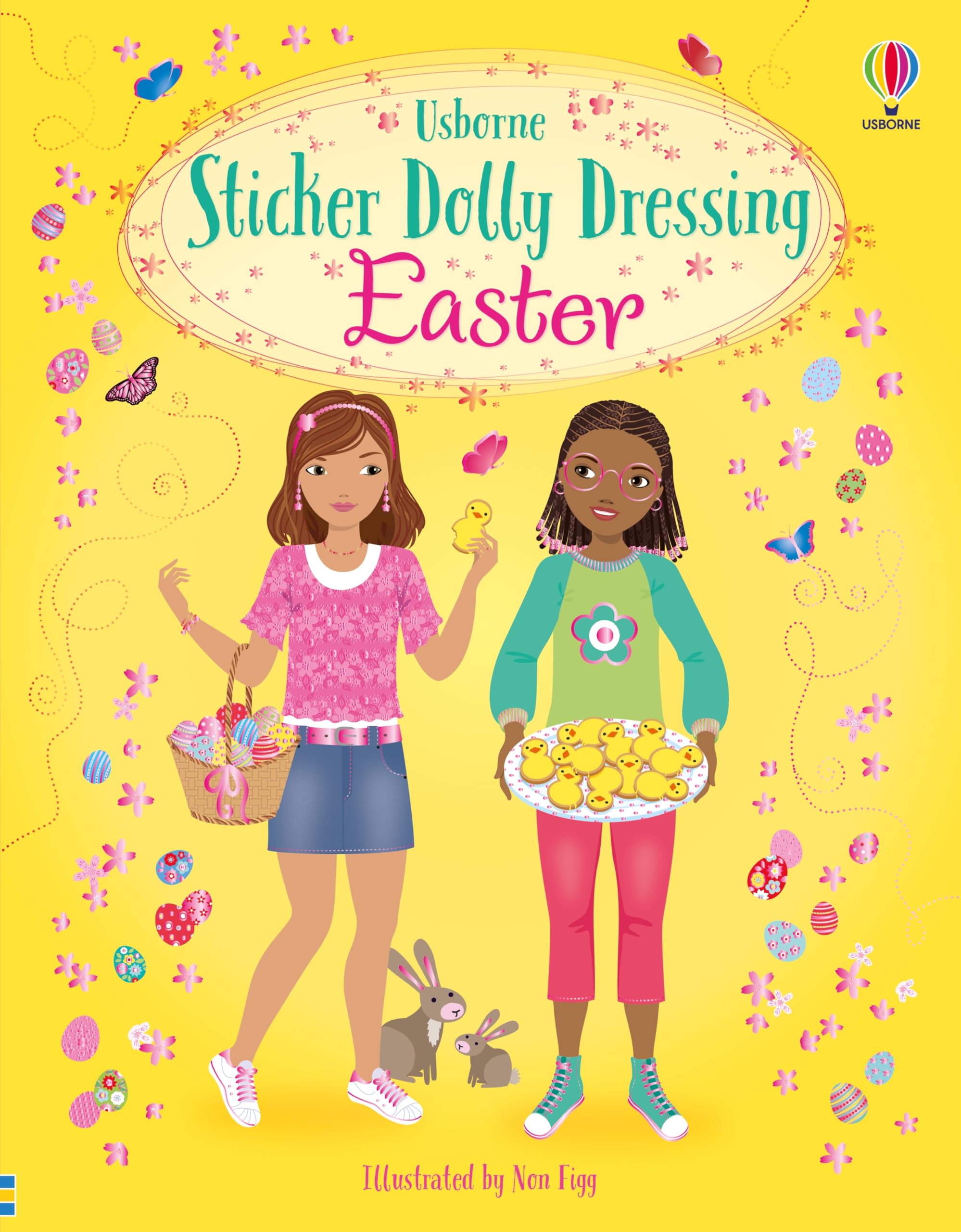 Sticker Dolly Dressing Easter: An Easter And Springtime Book For Kids,New
