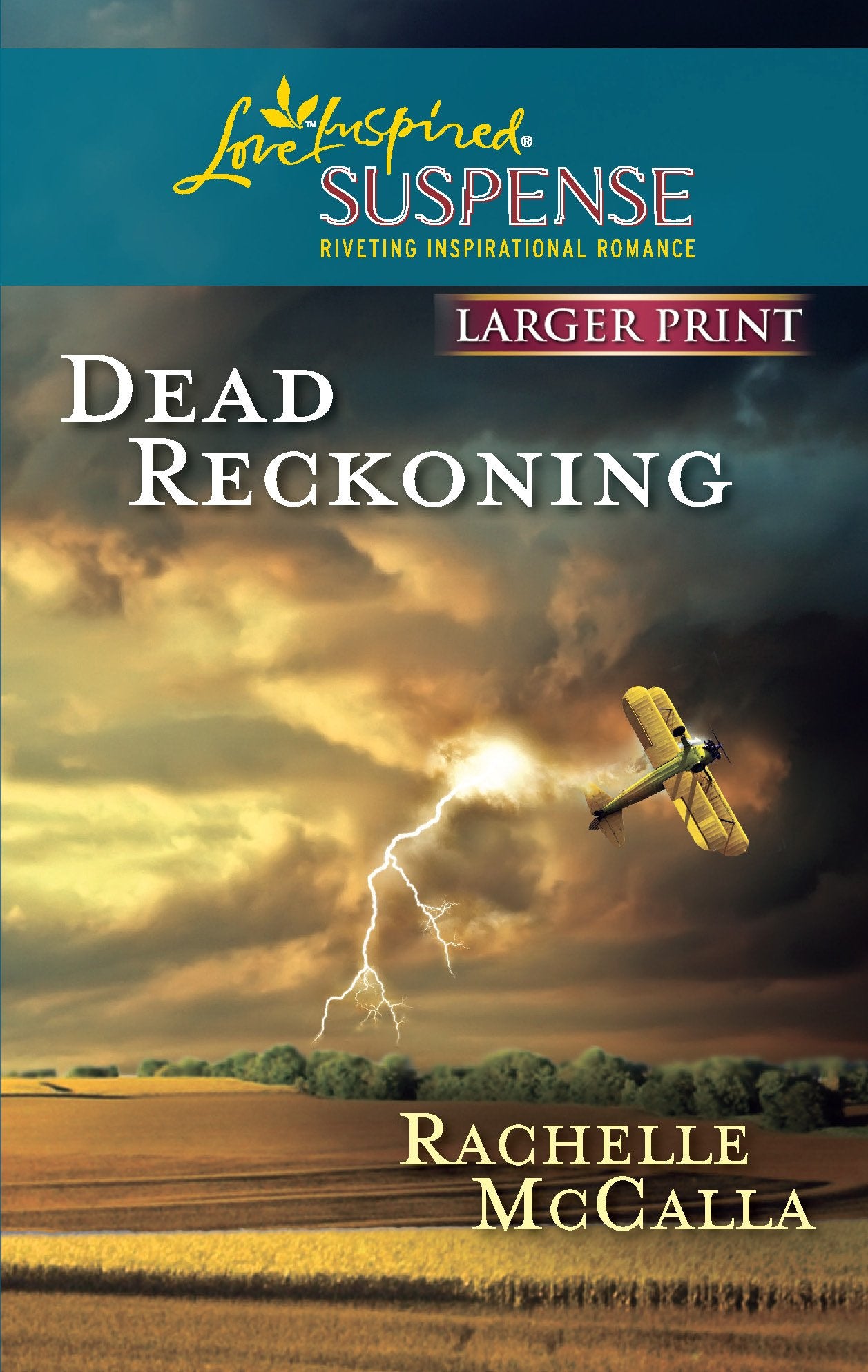 Dead Reckoning (Larger Print Love Inspired Suspense),Used