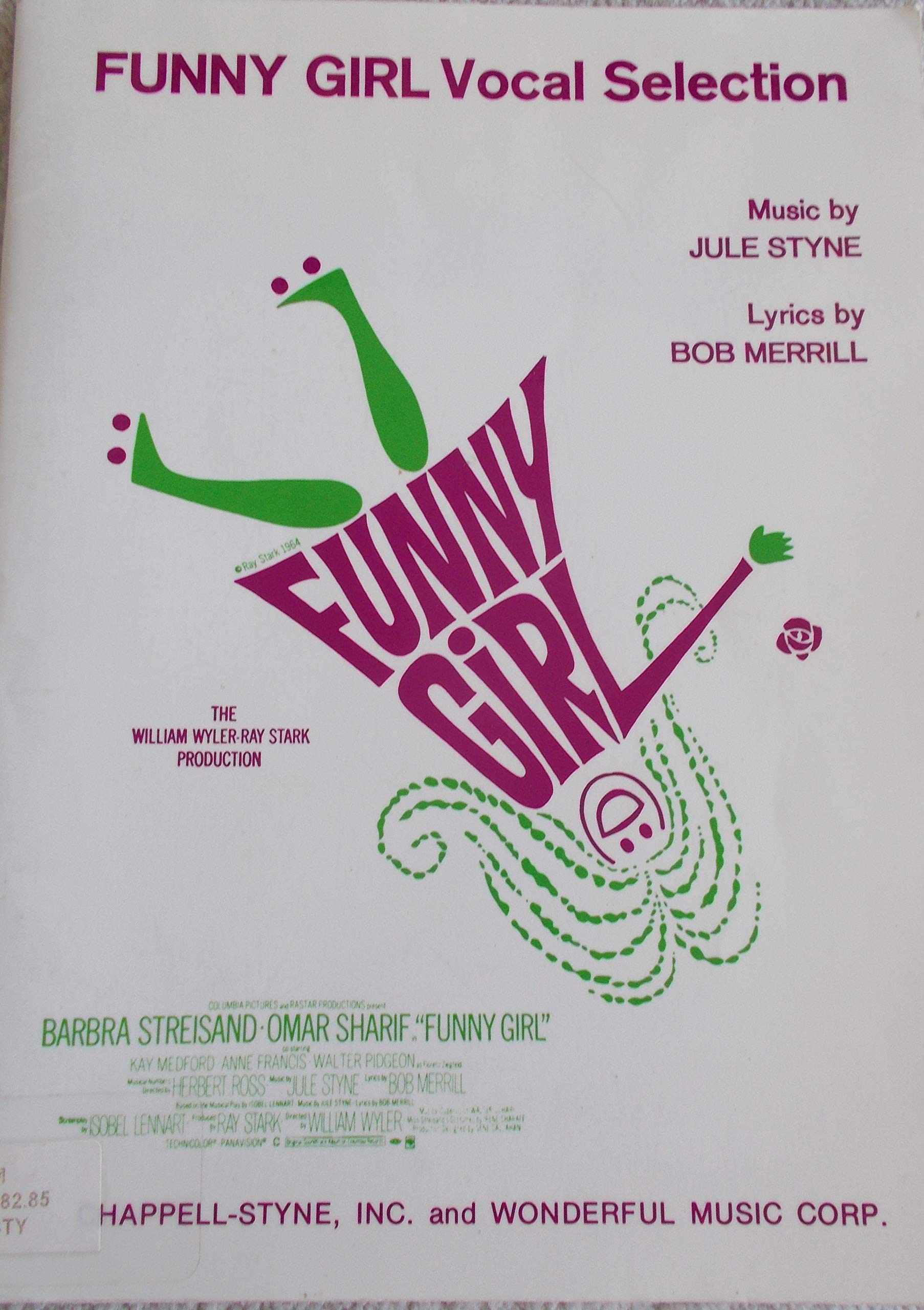 Funny Girl Vocal Selection,Used