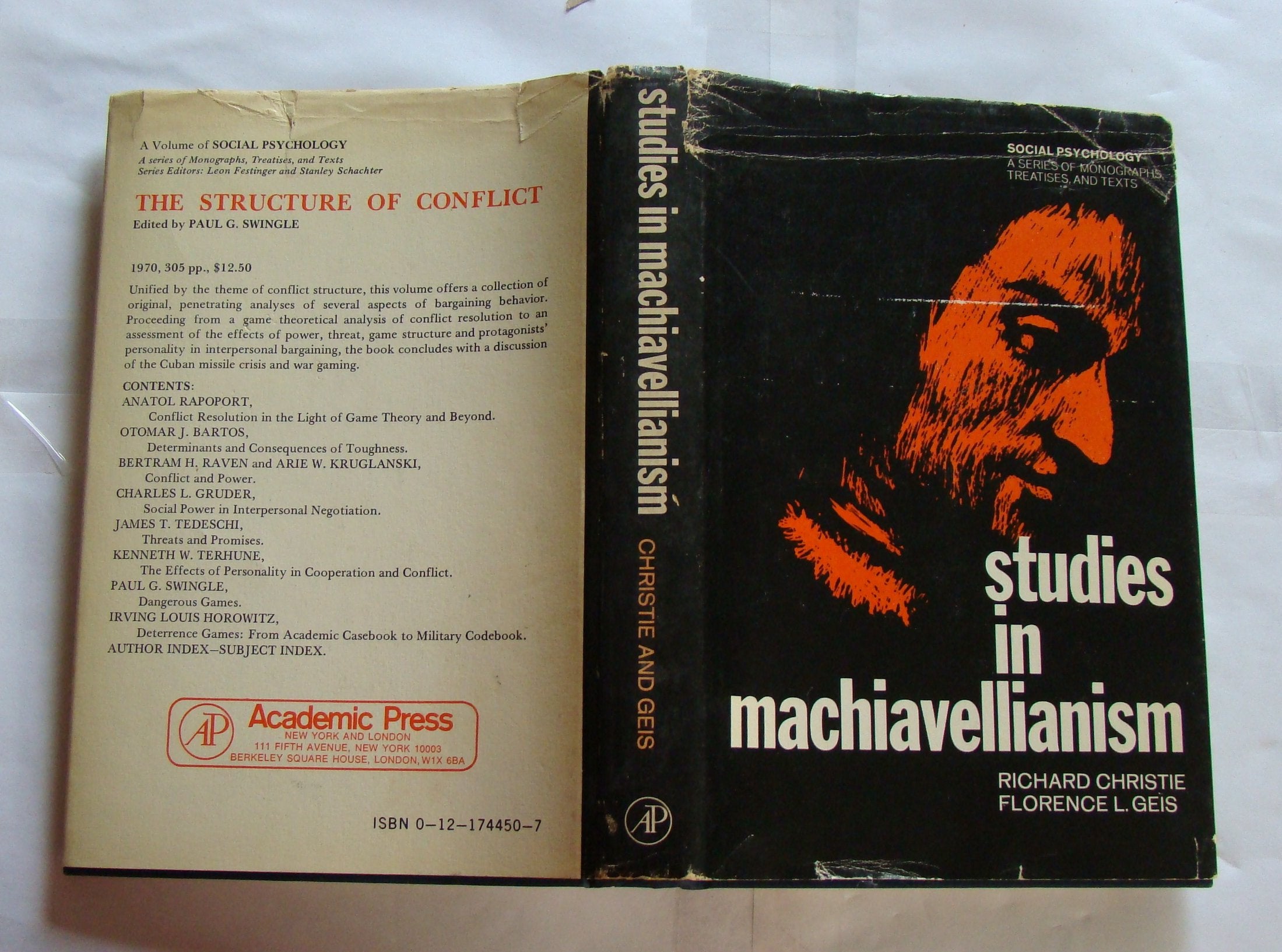Studies In Machiavellianism