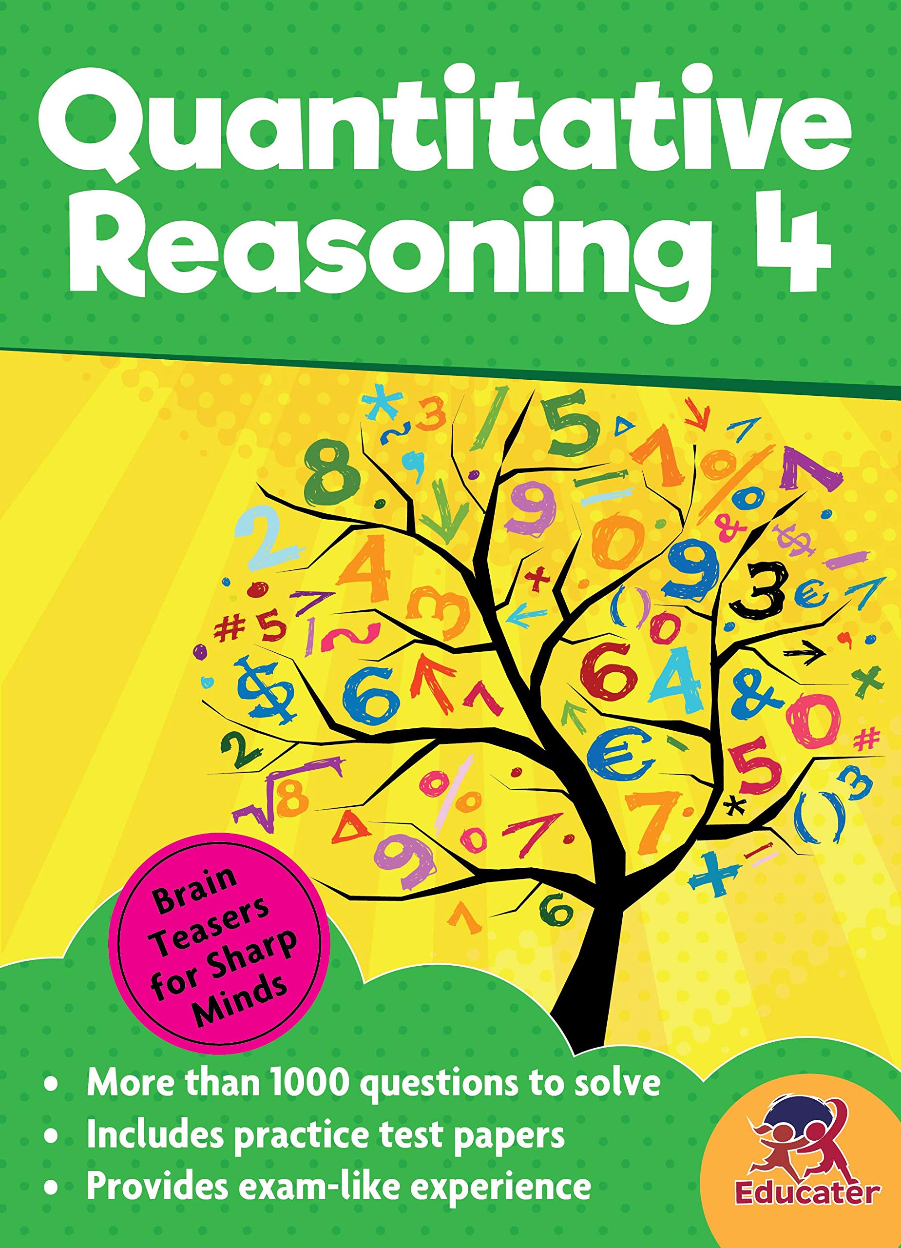 Team Pegasus Quantitative Reasoning Grade 4 Workbook For Kids Age 5+ | Fun & Interactive Activities To Strengthen Logical Thinking & Problem-Solving Skills