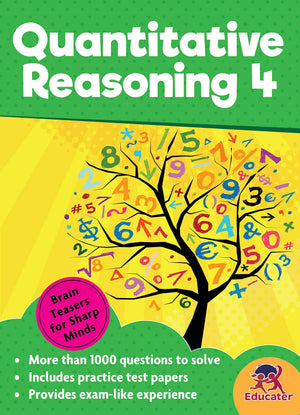 Team Pegasus Quantitative Reasoning Grade 4 Workbook For Kids Age 5+ | Fun & Interactive Activities To Strengthen Logical Thinking & Problem-Solving Skills