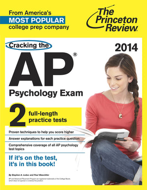 Cracking the AP Psychology Exam, 2014 Edition (College Test Preparation),Used