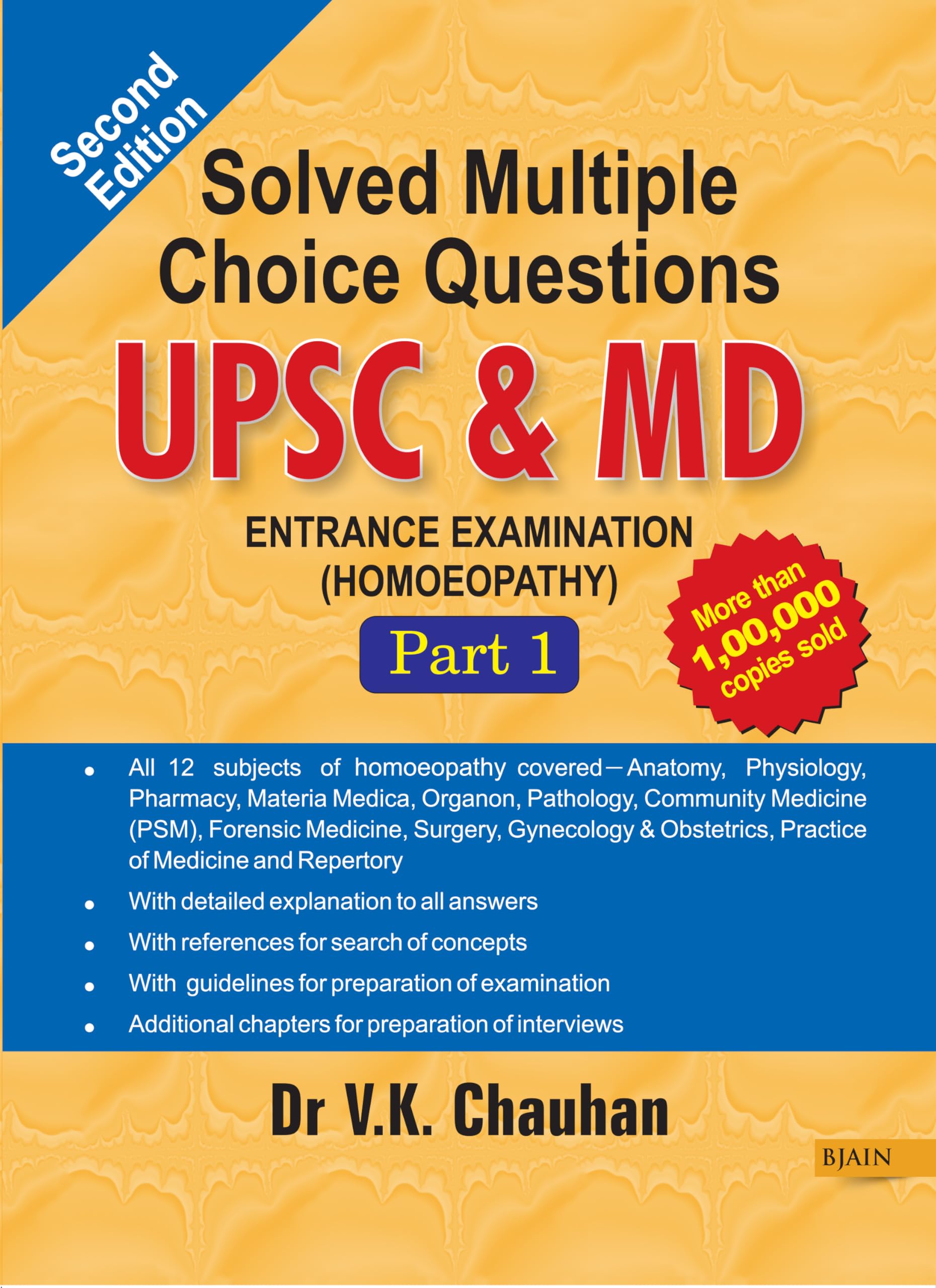 Solved Multiple Choice Question Upsc & Md Entrance Examination In Homeopathy - Part 1