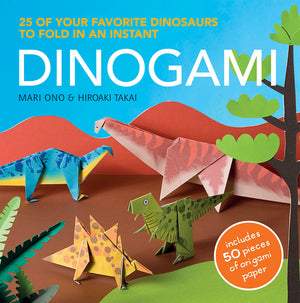 Dinogami: 25 of your favourite dinosaurs to fold in an instant,Used