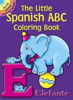 The Little Spanish ABC Coloring Book (Dover Little Activity Books),Used