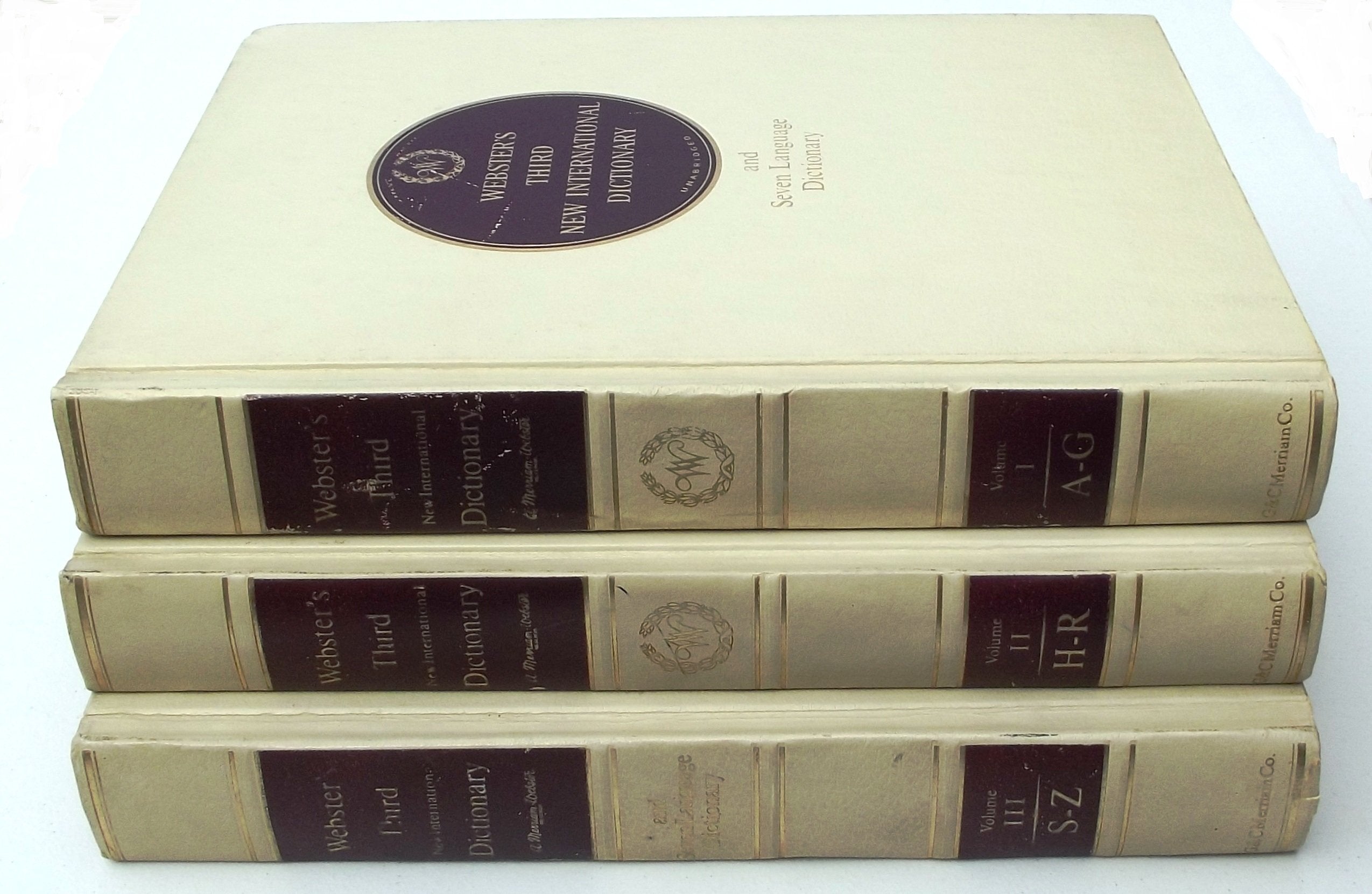 Webster'S Third New International Dictionary Of The English Language, Unabridged