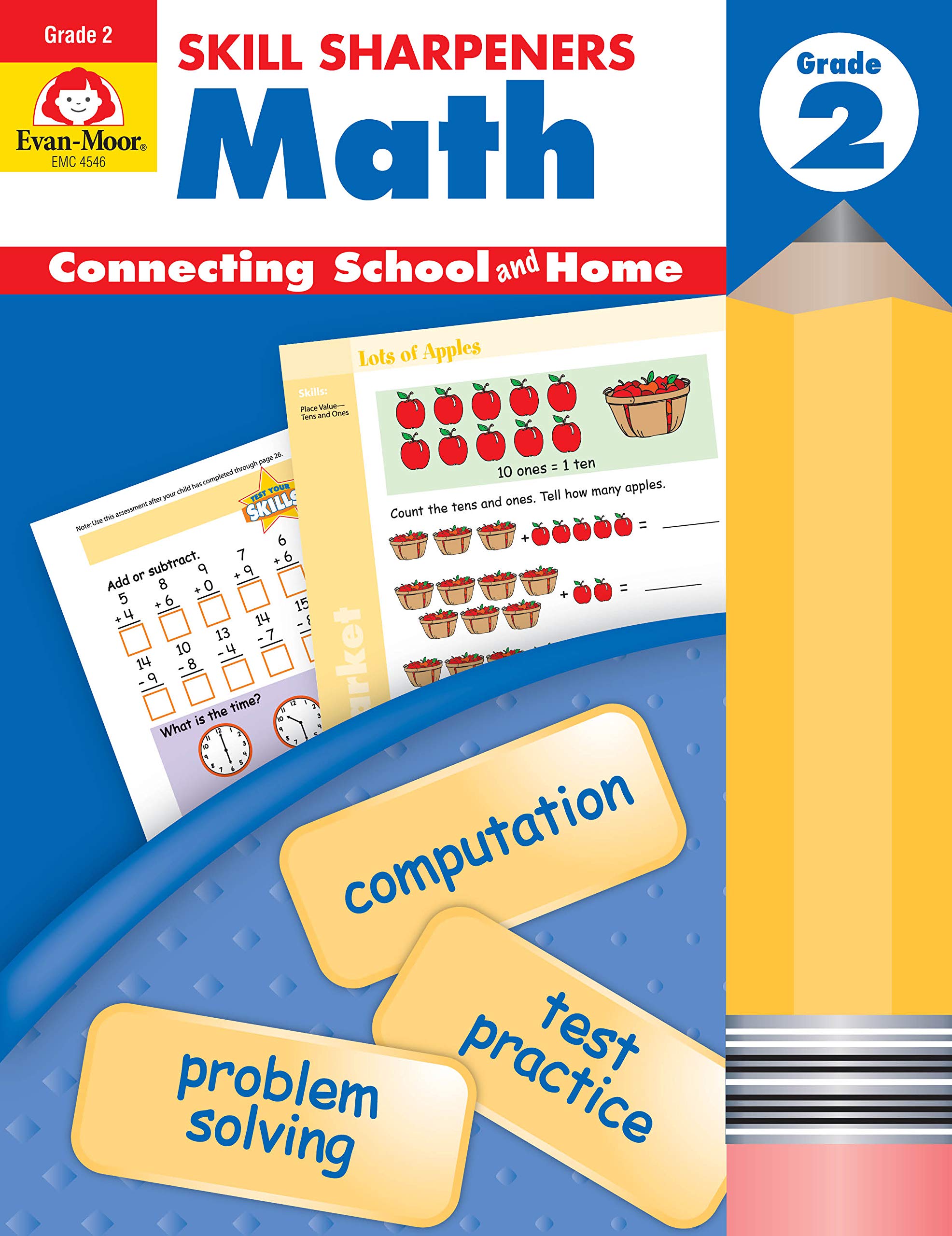 Skill Sharpeners Math, Grade 2,New