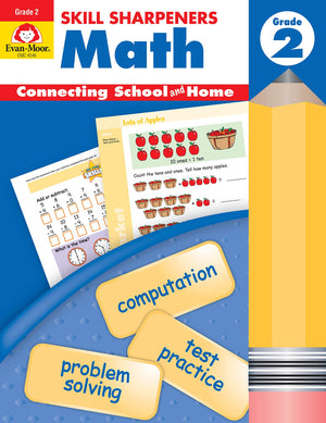 Skill Sharpeners Math, Grade 2,New