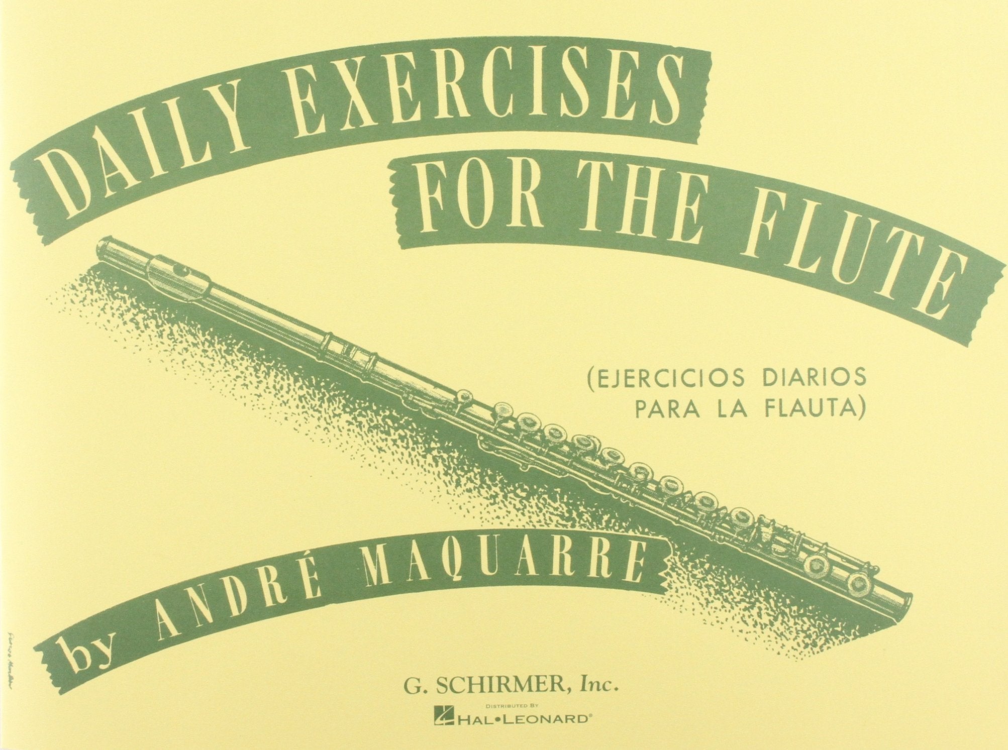 Daily Exercises for the Flute / Ejercicios diarios para la flauta (Spanish Edition),Used