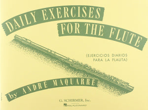 Daily Exercises for the Flute / Ejercicios diarios para la flauta (Spanish Edition),Used