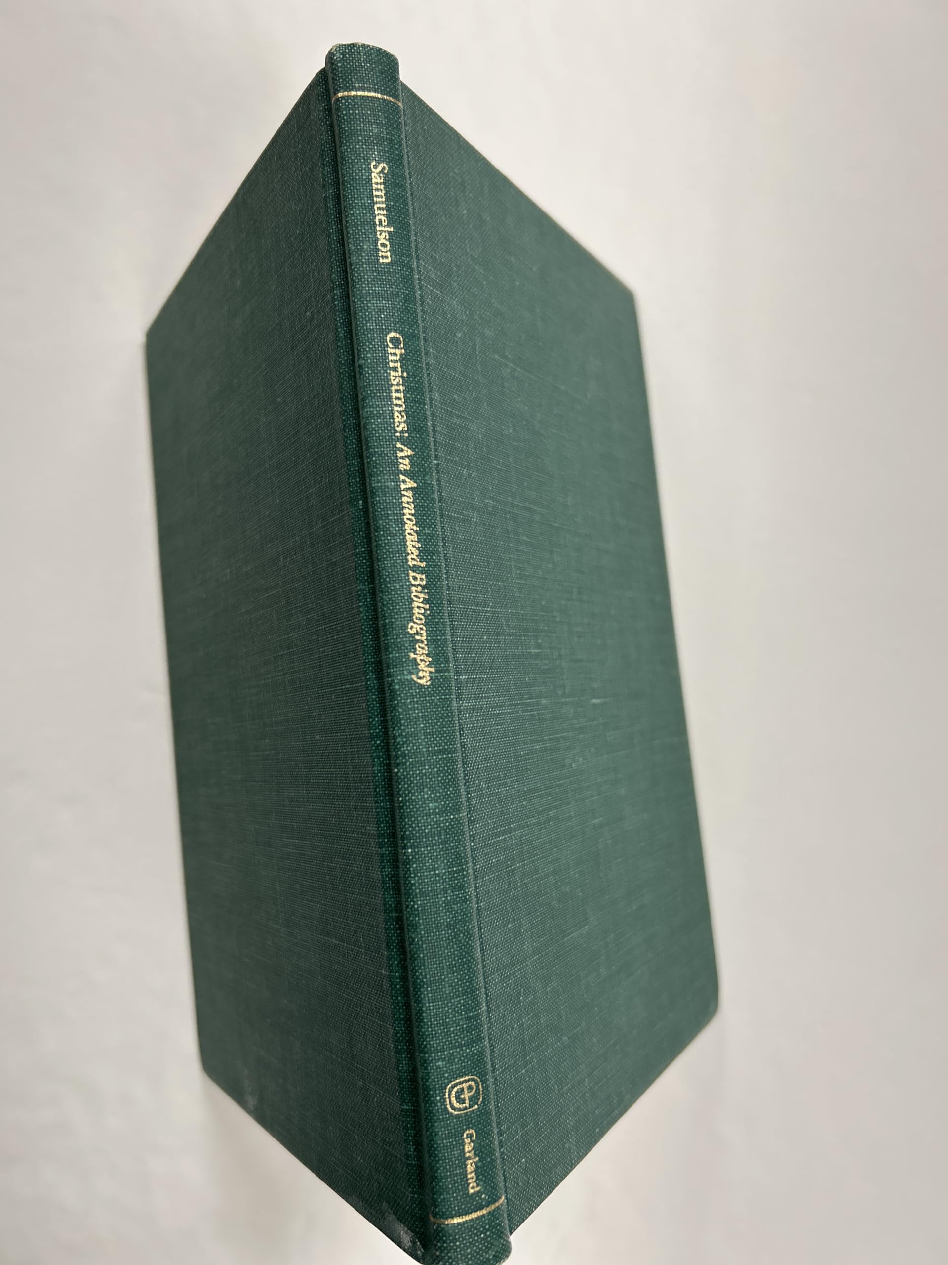 CHRISTMAS AN ANNOT BIBLIO (Garland folklore bibliographies),Used