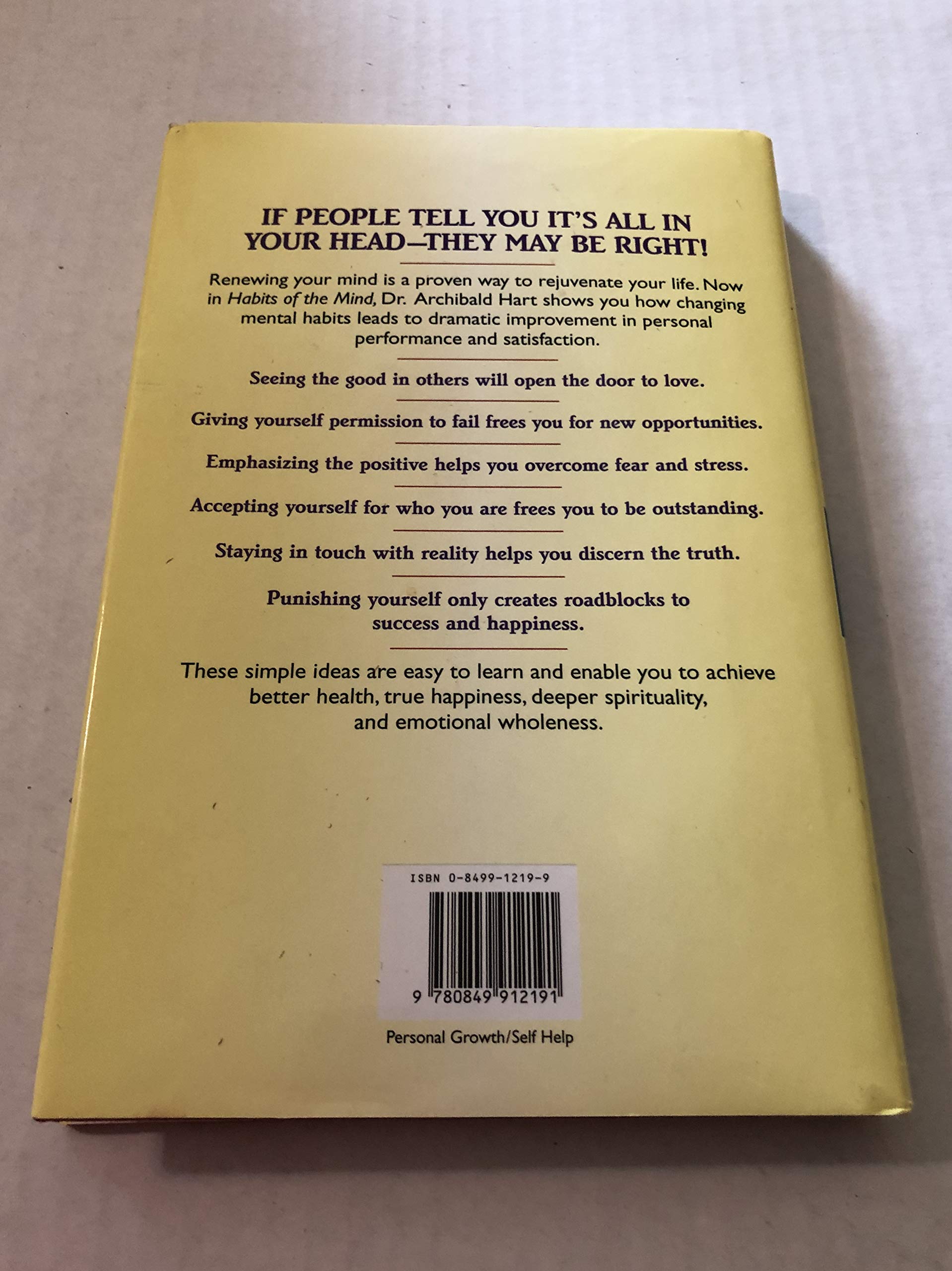 Habits Of The Mind: Ten Exercises To Renew Your Thinking