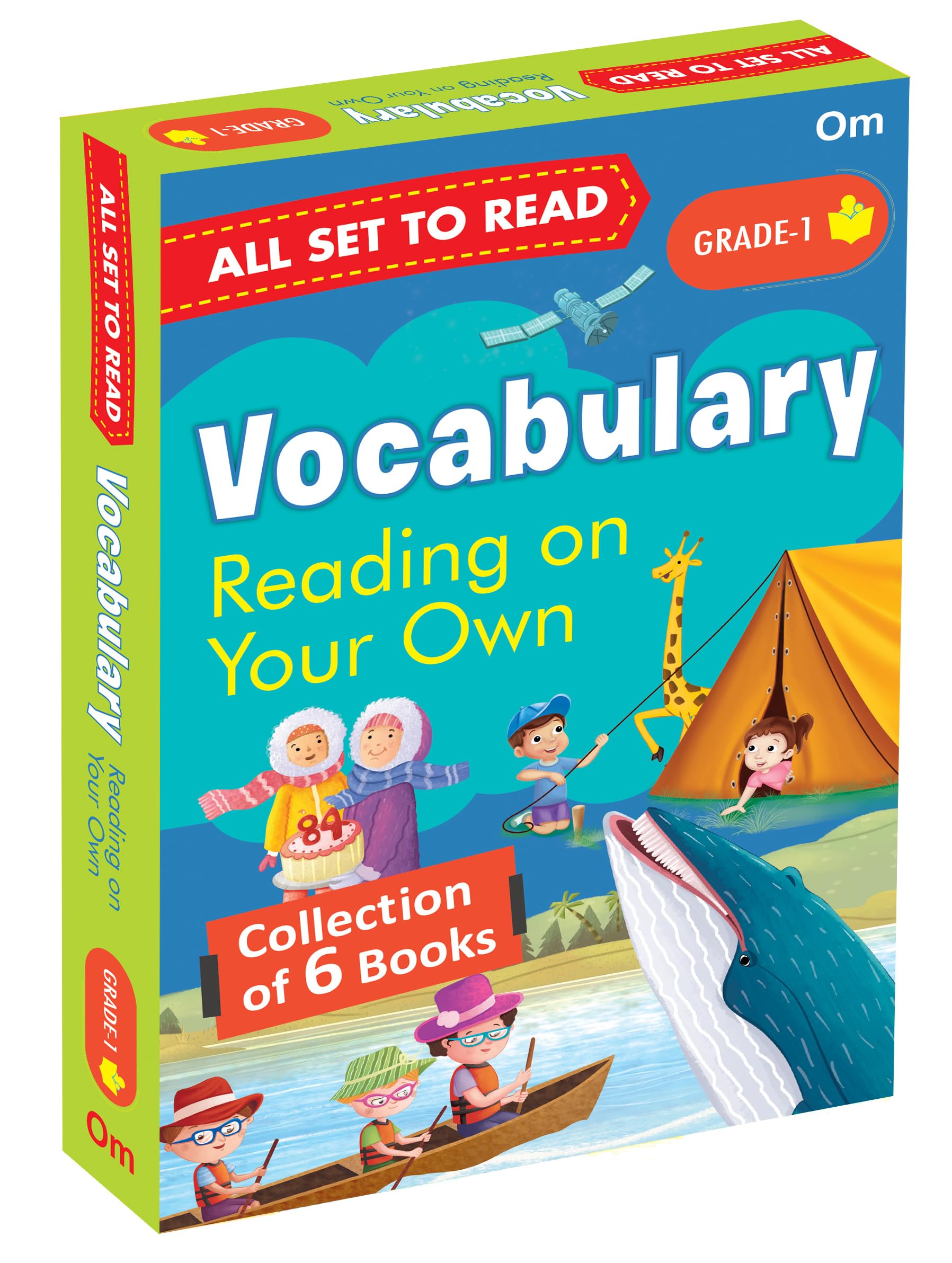 All Set To Read: First Vocabulary Building Grade 1 Learning Pack - Reading On Your Own | Little Learners Word Kit | Grade 1 Vocabulary & Letters Starter | First Steps In Vocabulary | Word Play For Grade 1 & Little Learners | 6-In-1 Book Pack