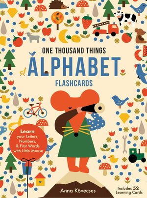 Little Mouse's Alphabet Flash Cards: 52 Flash Cards to Learn Your Letters & FIrst Words with Little Mouse,Used