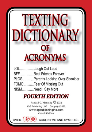 Texting Dictionary of Acronyms (C G Publishing)