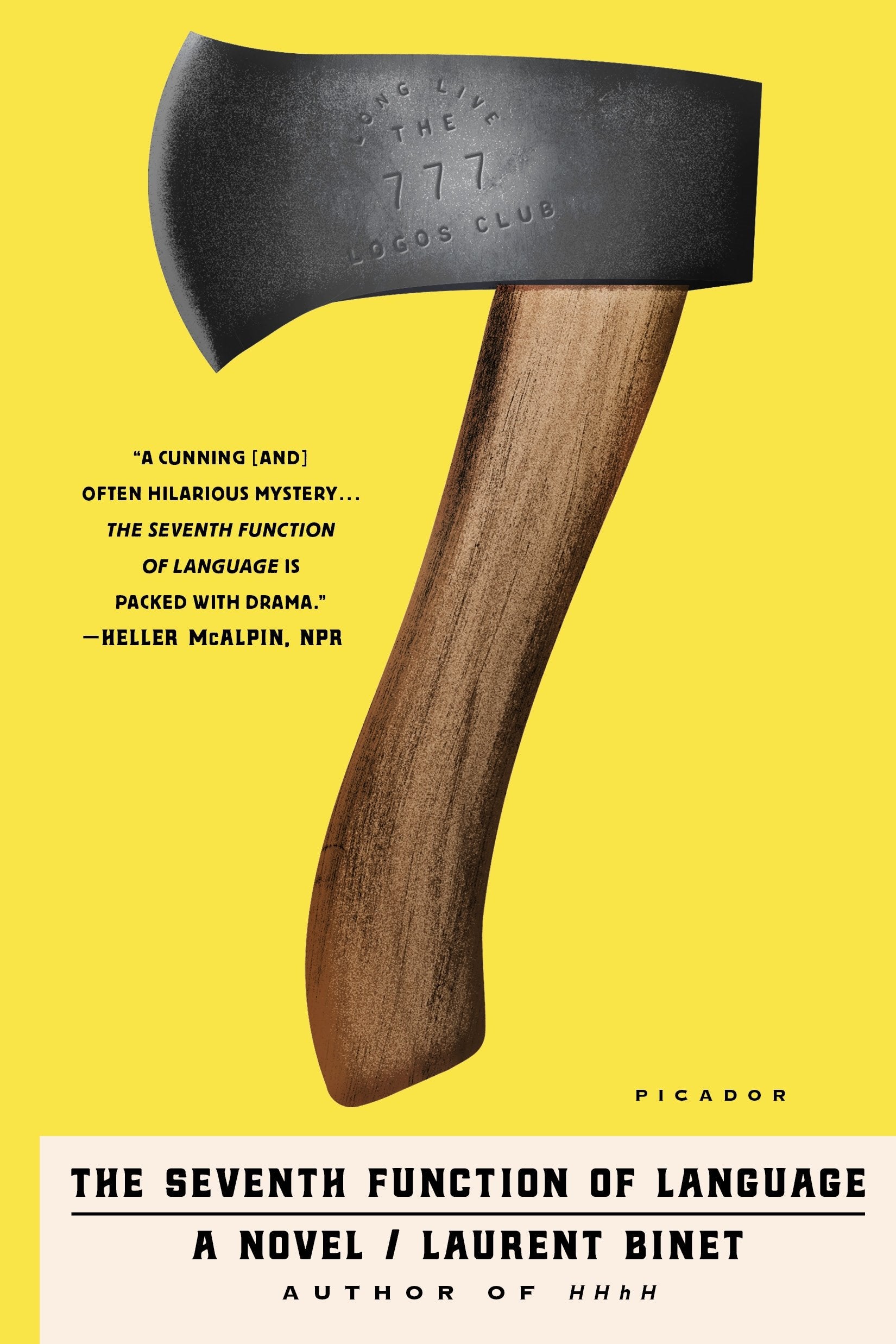 The Seventh Function Of Language: A Novel